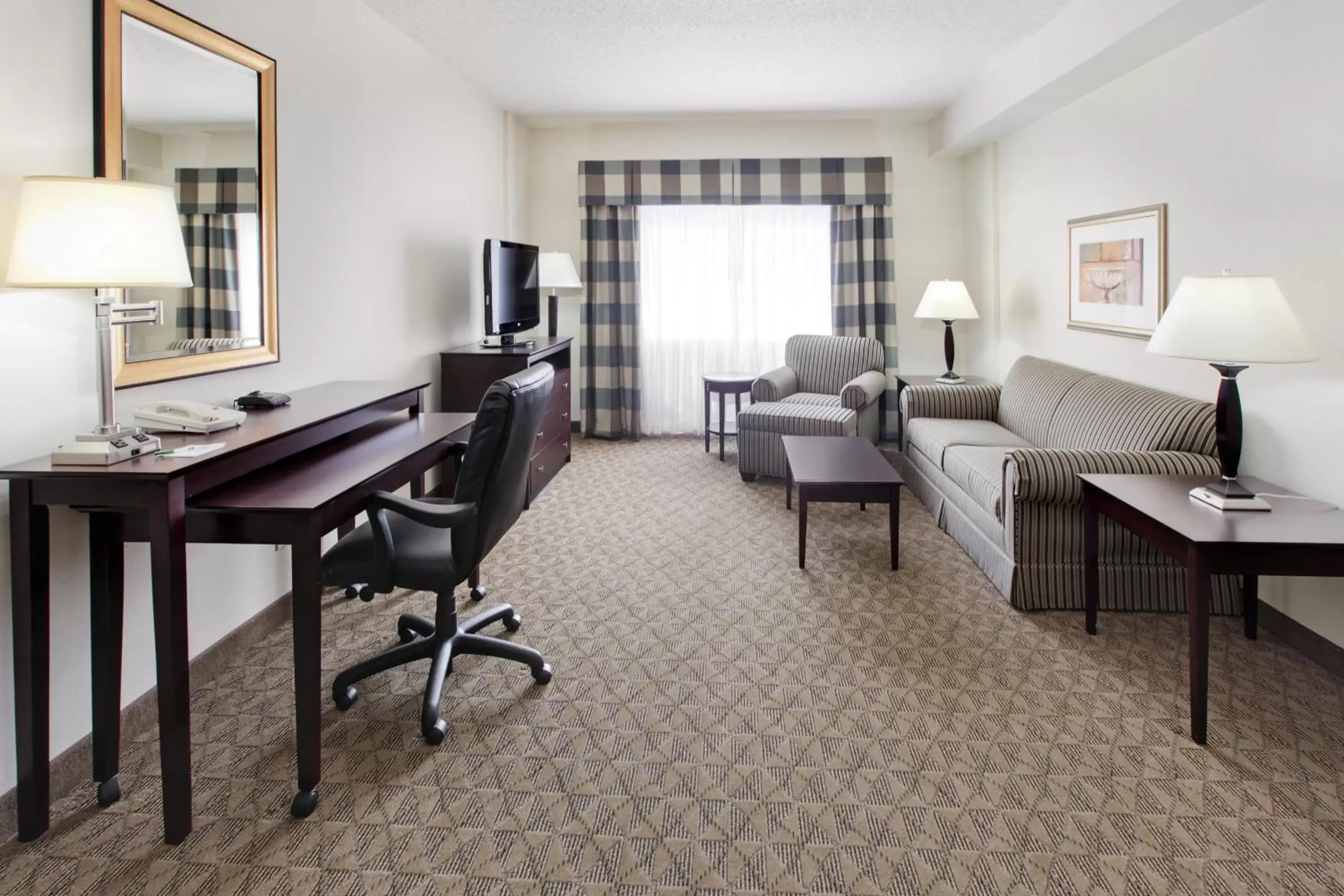 Photo of the whole room, Seating Area in Holiday Inn Springdale-Fayetteville Area, an IHG Hotel