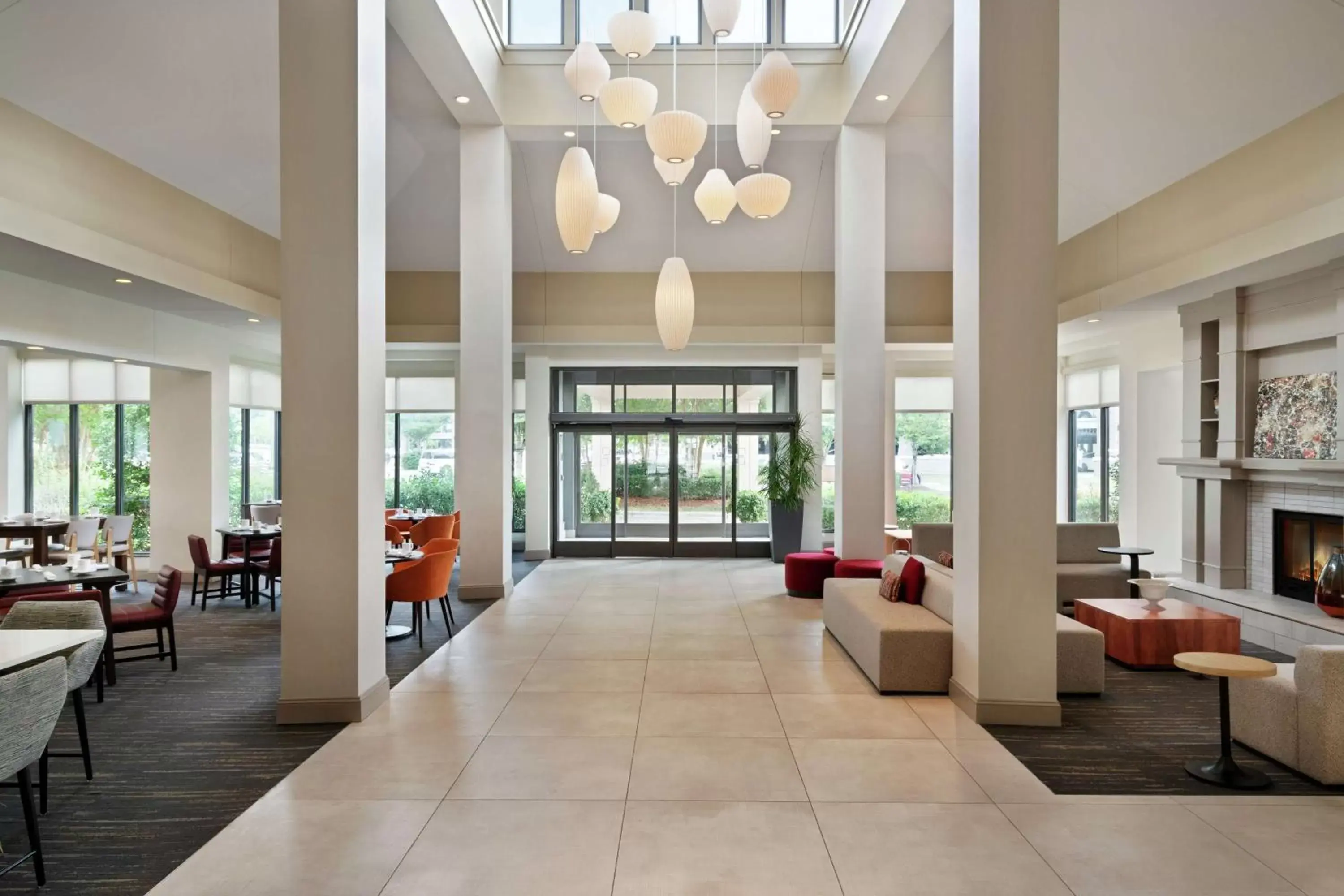 Lobby or reception, Restaurant/Places to Eat in Hilton Garden Inn Charlotte/Ayrsley