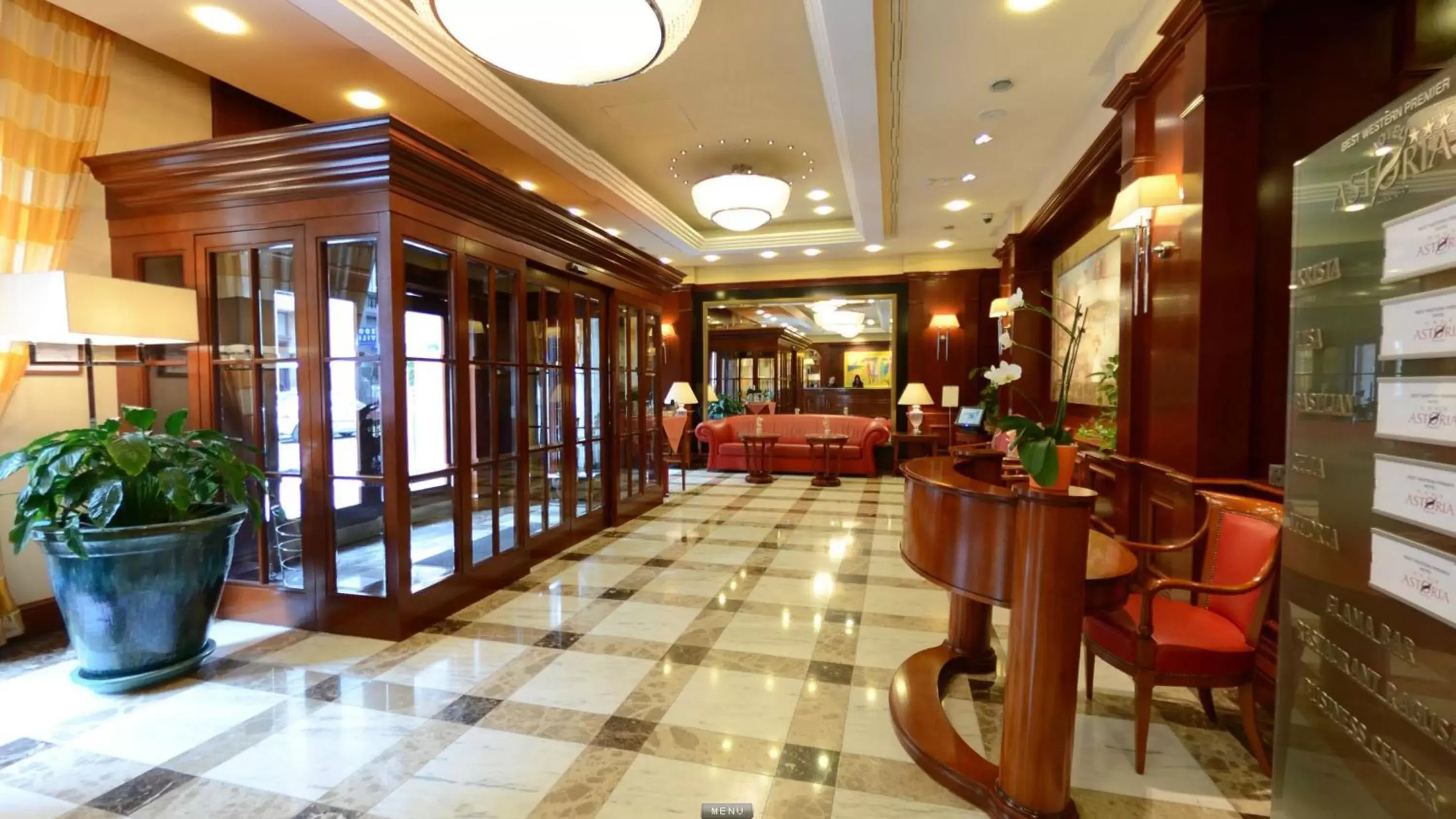 Lobby or reception, Lobby/Reception in Best Western Premier Hotel Astoria