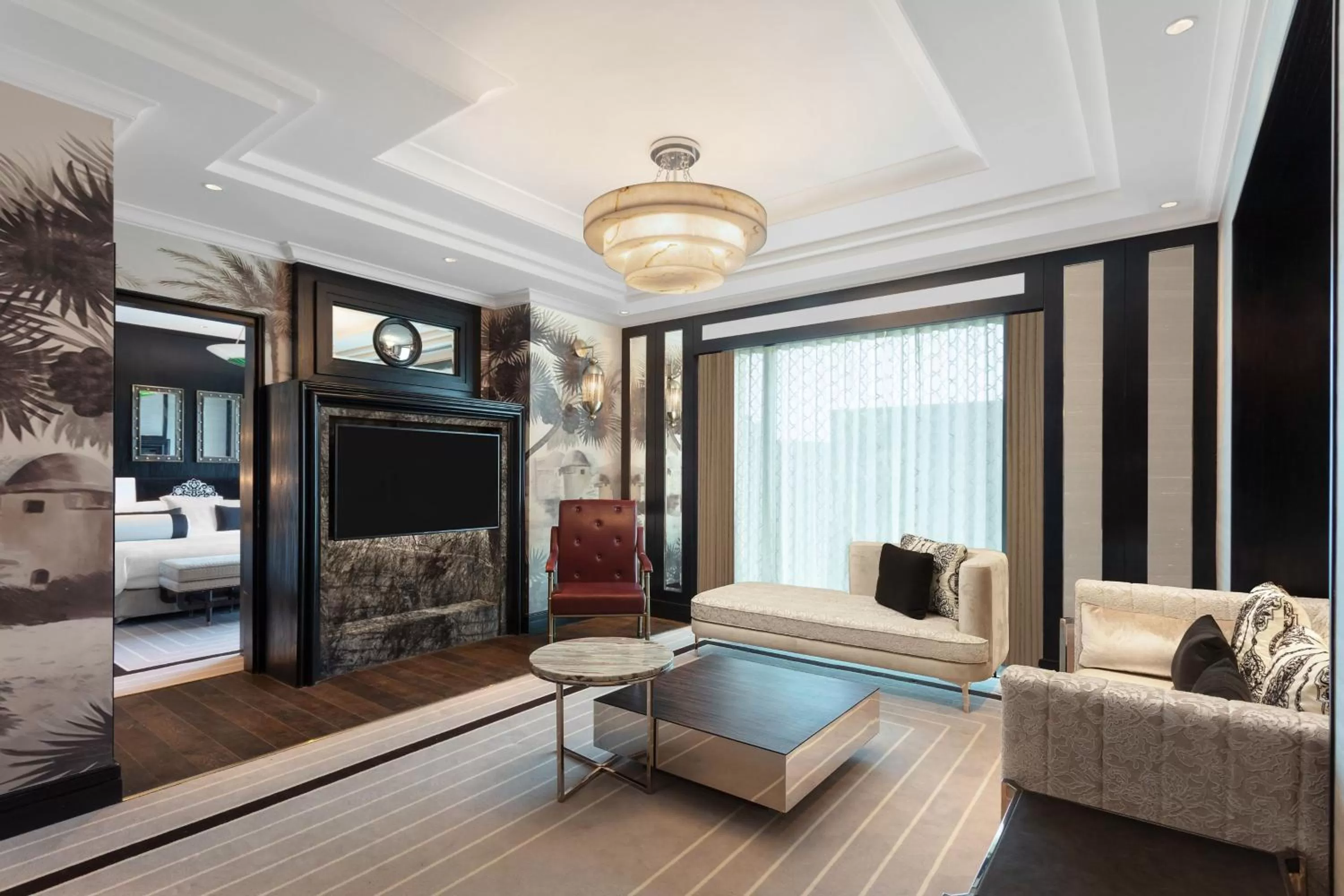 Living room in ITC Narmada, a Luxury Collection Hotel, Ahmedabad