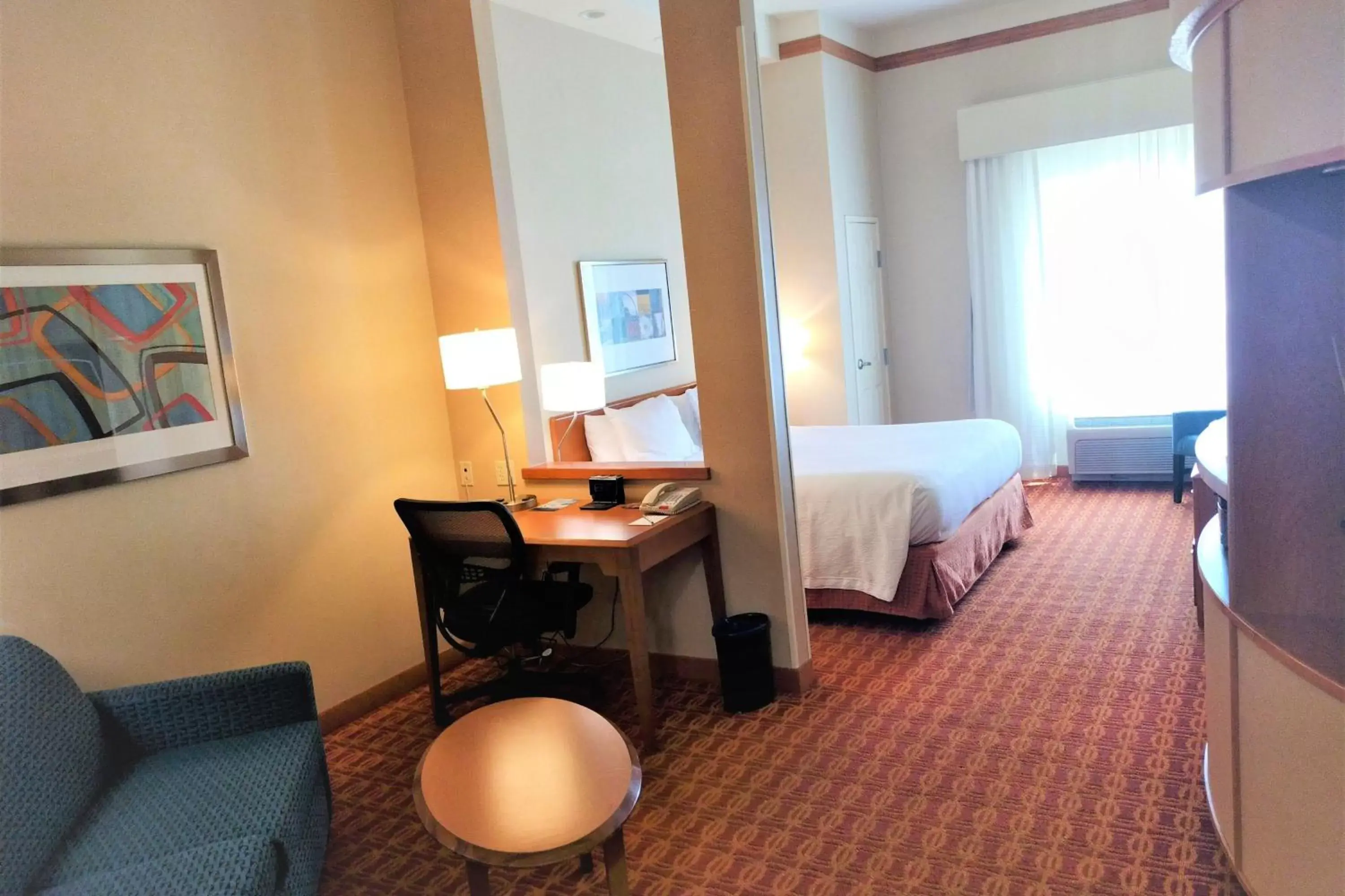 Executive King Suite in Fairfield Inn and Suites by Marriott Elk Grove