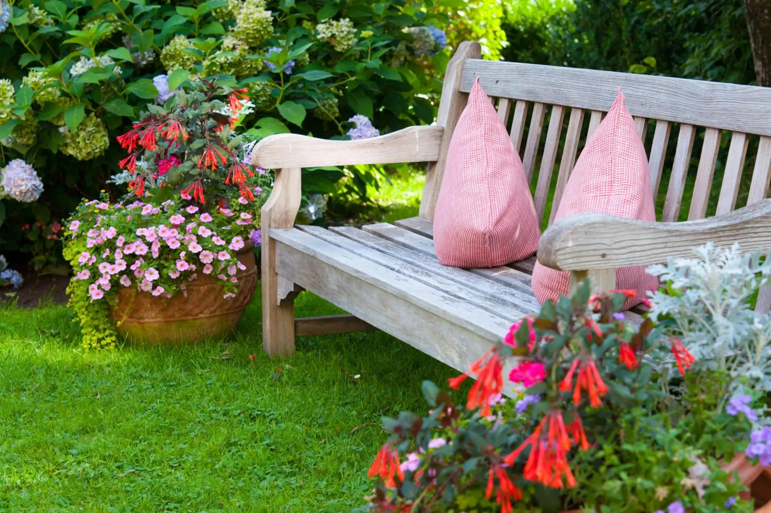 Garden in Hotel Garni Glockenstuhl