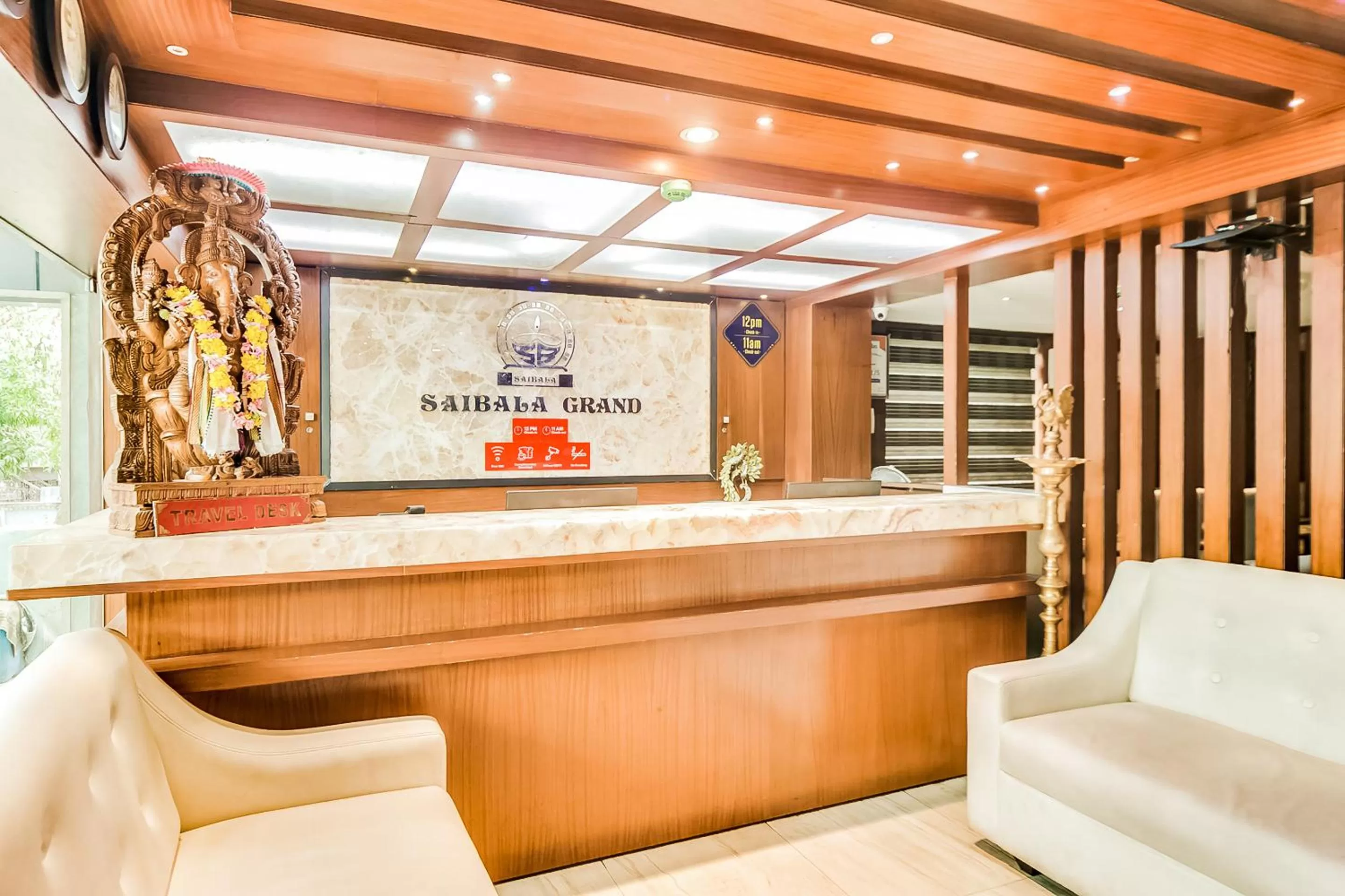 Lobby or reception in Saibala Grand Airport Hotel