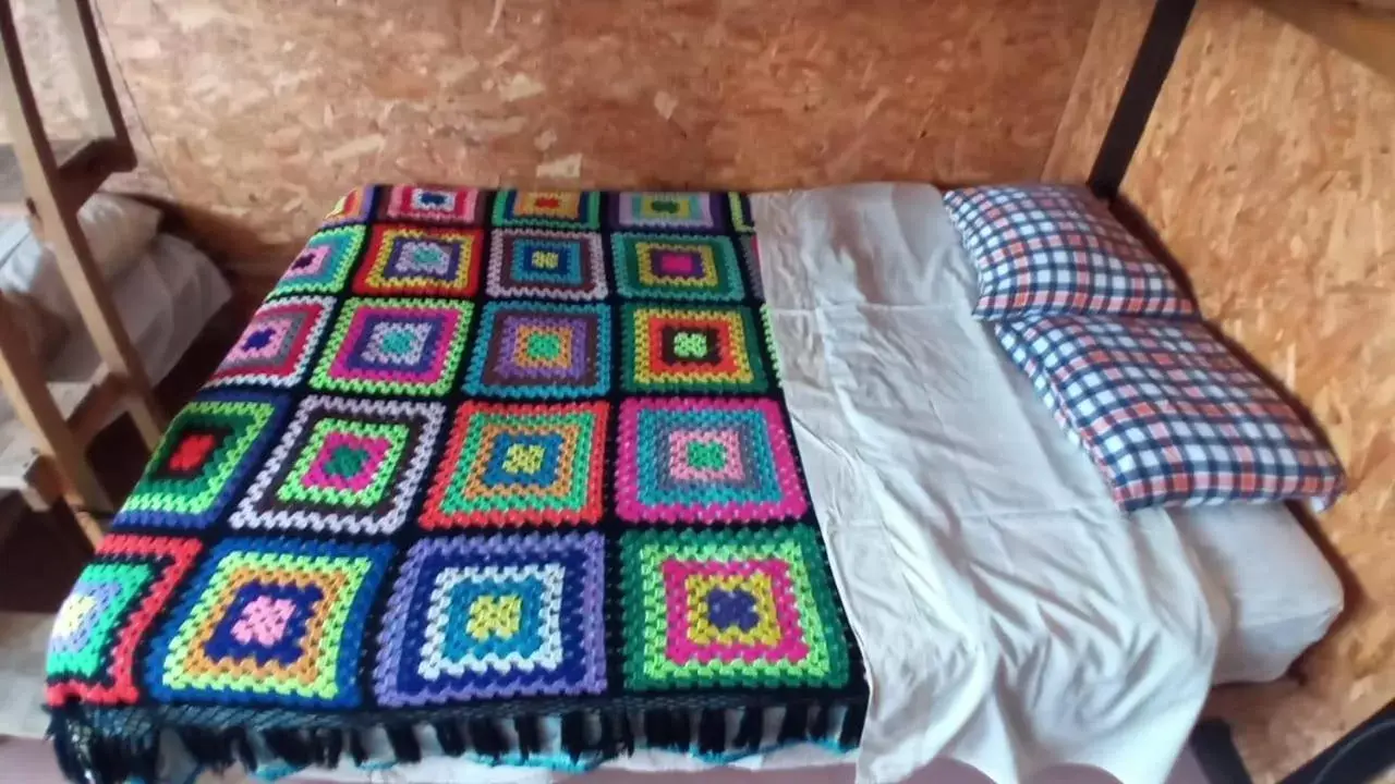 Bed in La casa del nenufar