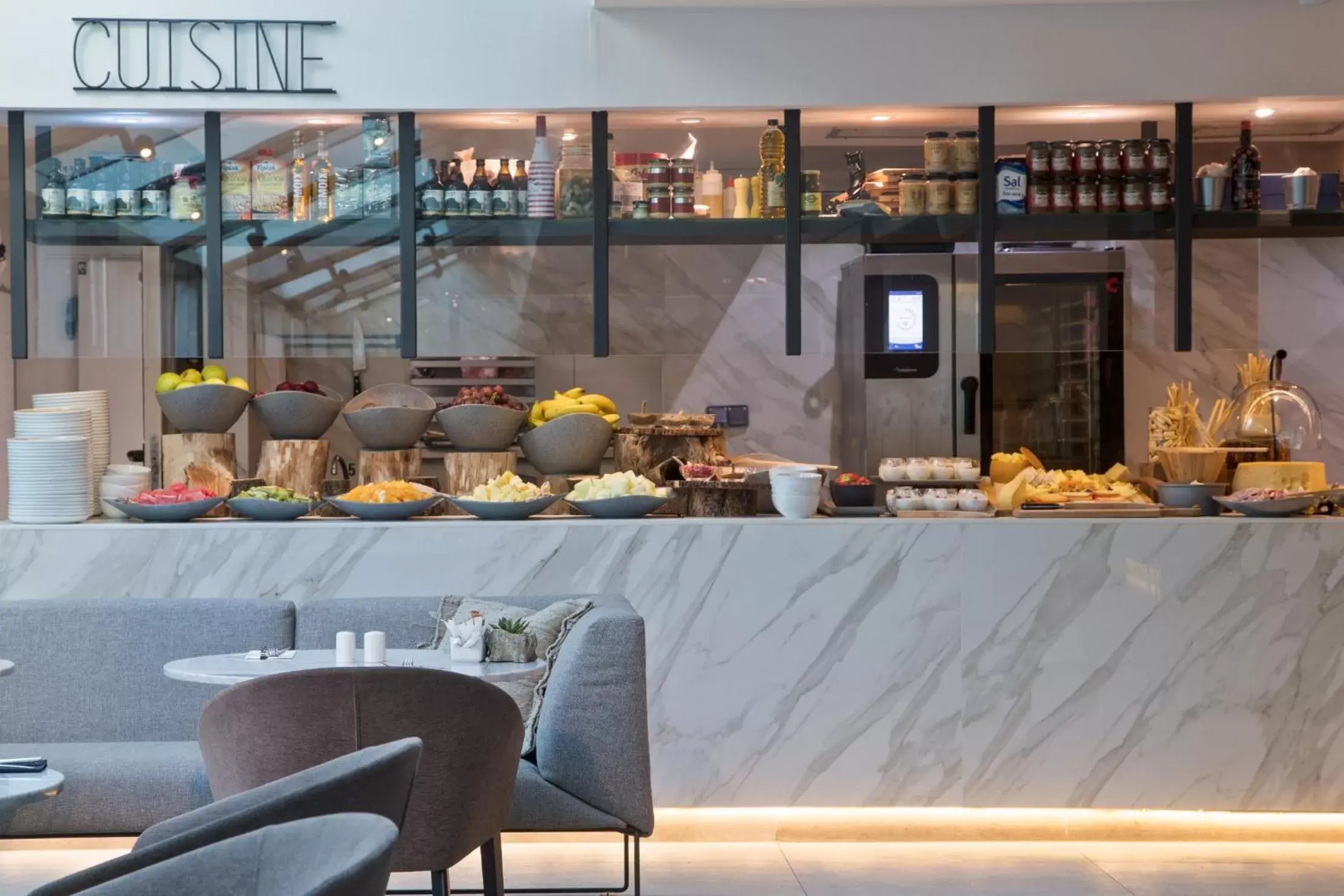 Buffet breakfast in INNSiDE by Meliá Palma Bosque Buffet breakfast in INNSiDE by Meliá Palma Bosque