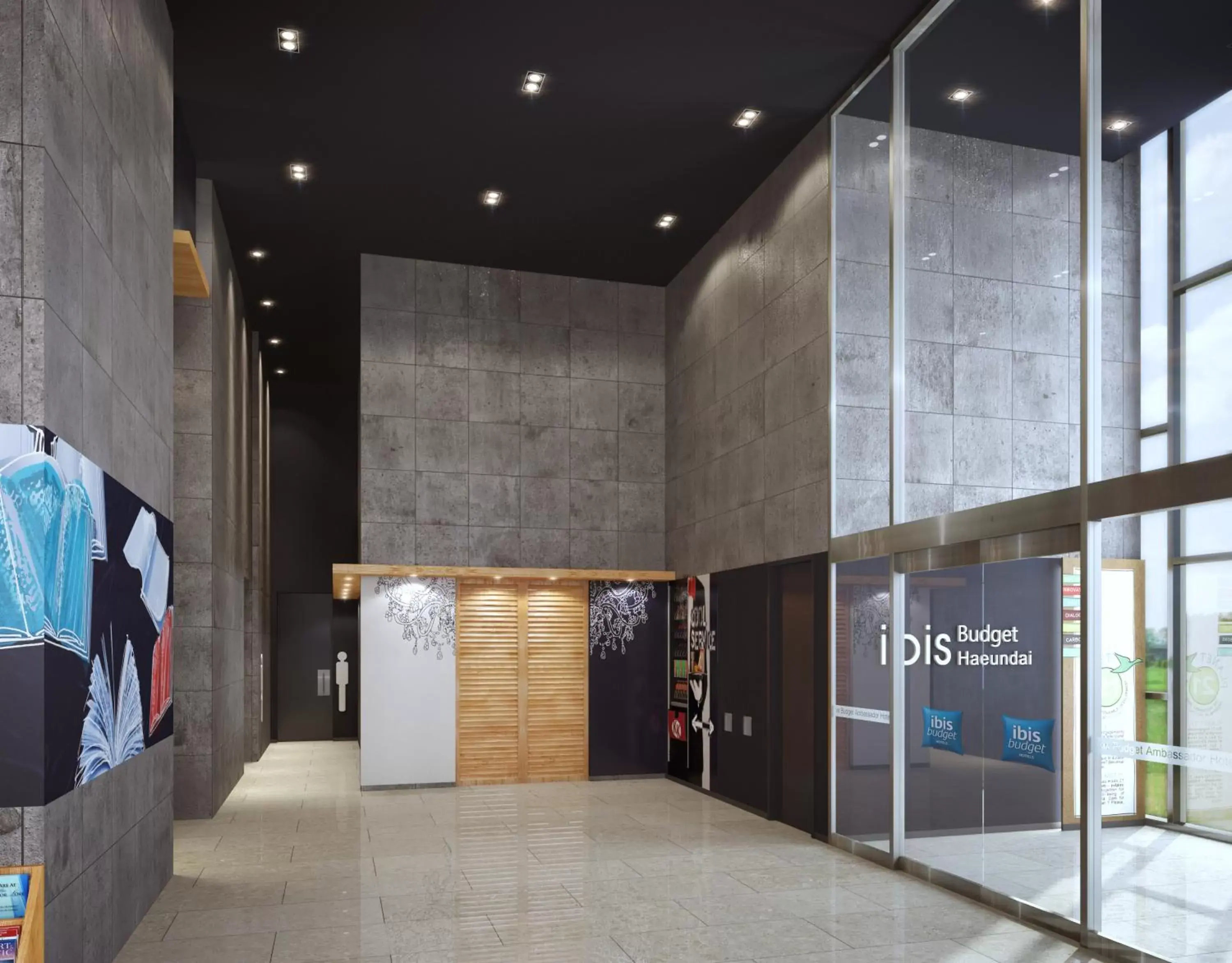 Facade/entrance, Lobby/Reception in ibis budget Ambassador Busan Haeundae