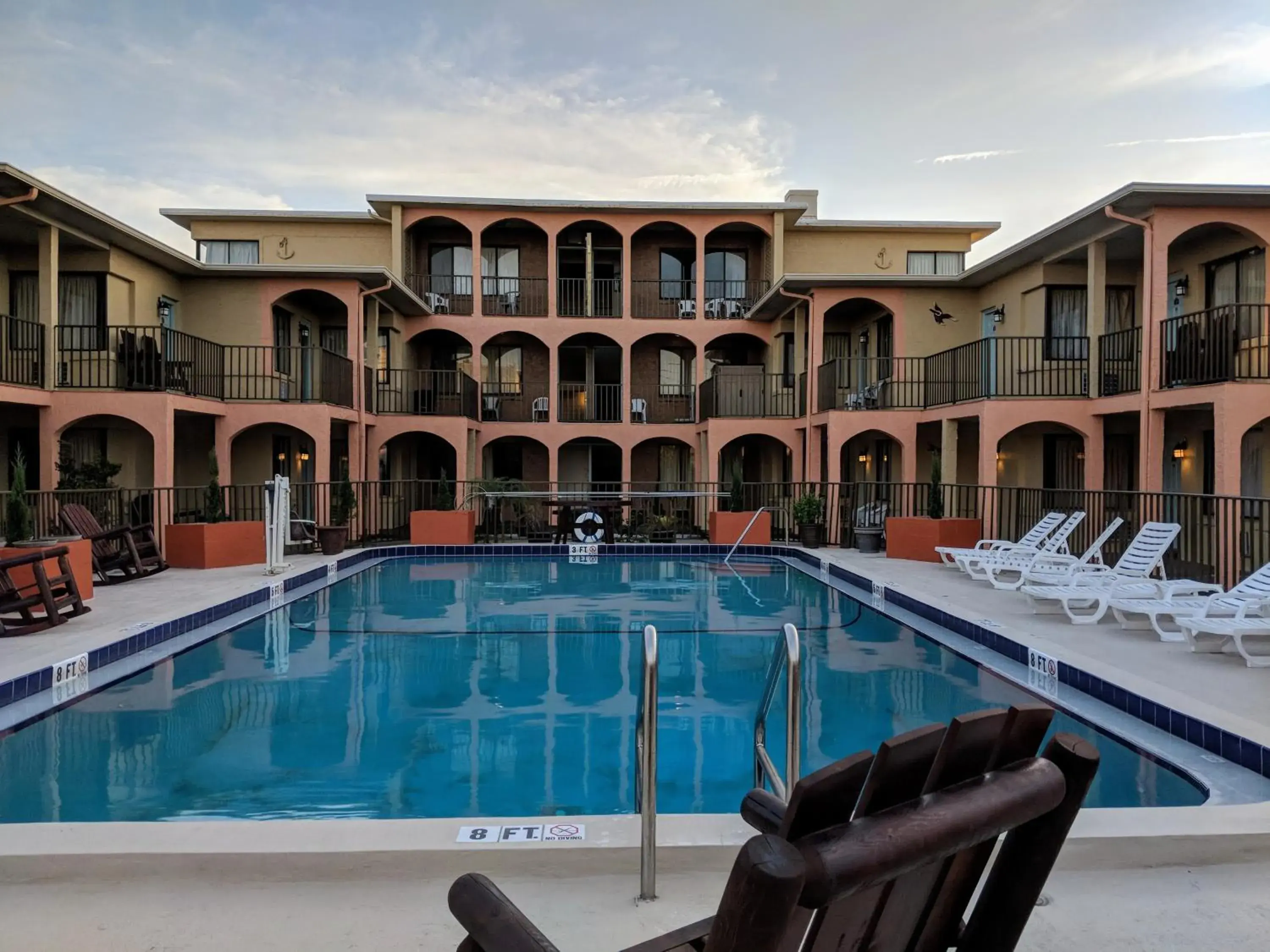 Swimming Pool in San Marina Motel Daytona