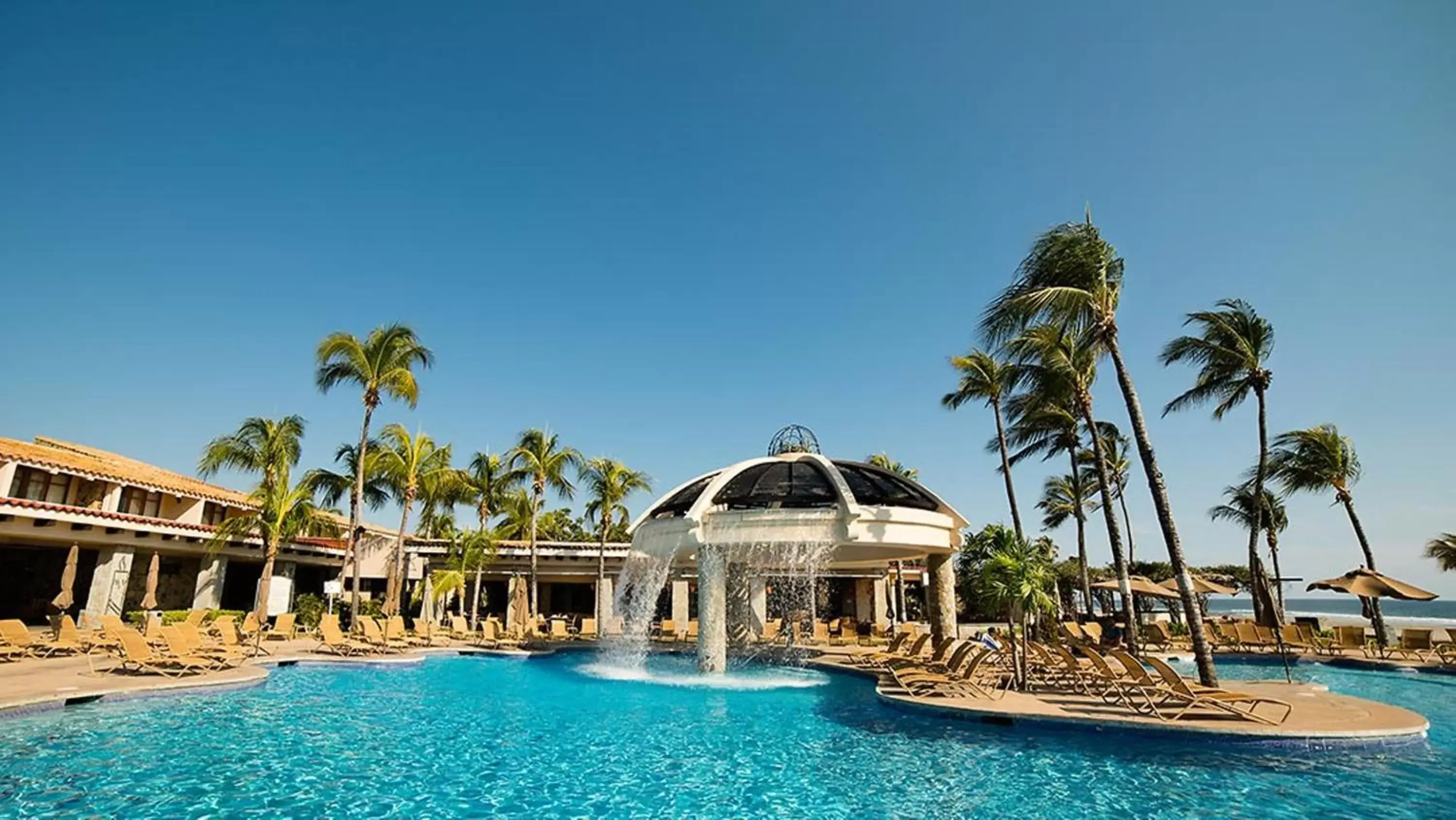 Swimming Pool in Pierre Mundo Imperial Riviera Diamante Acapulco