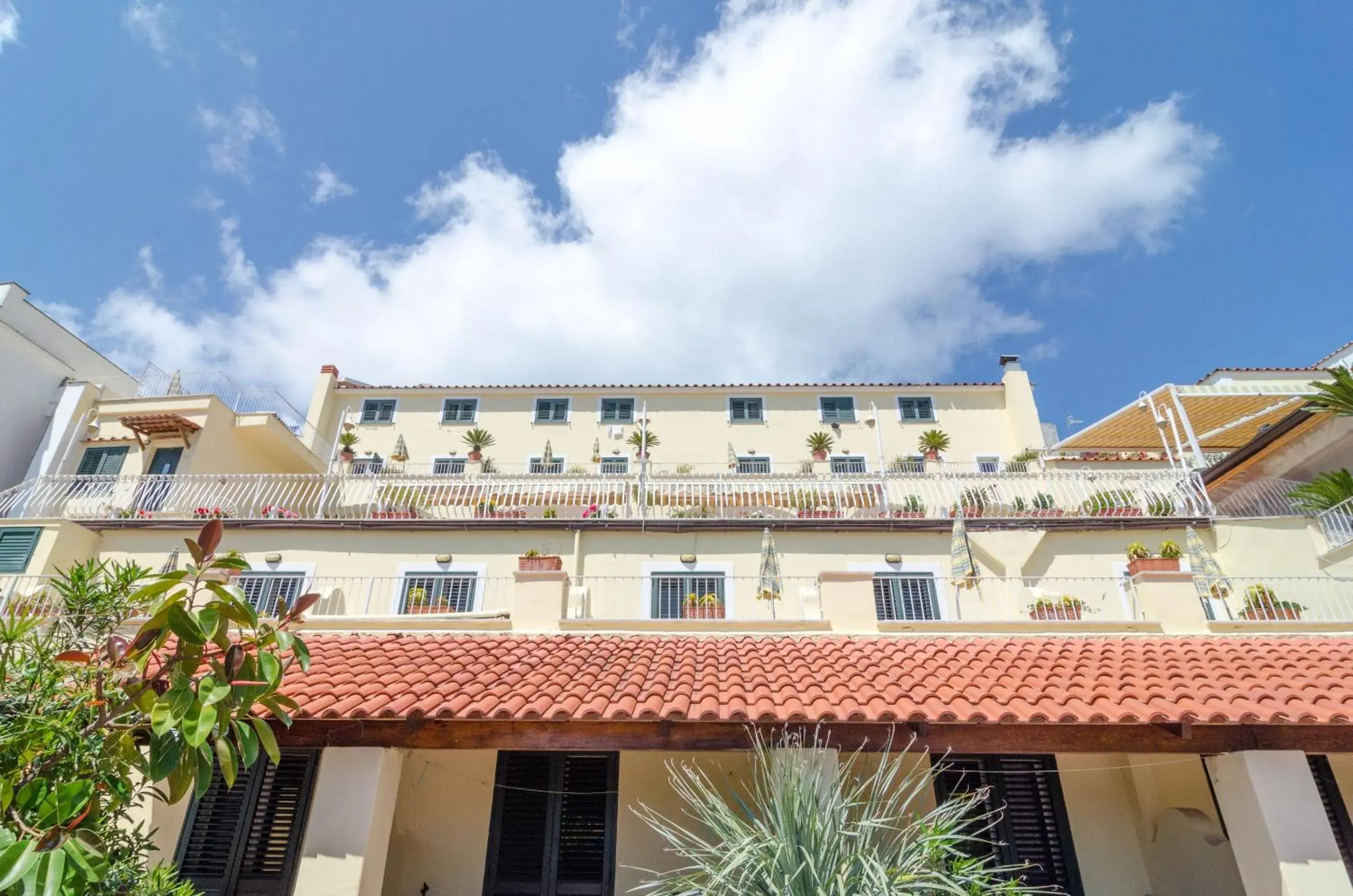 Decorative detail, Property Building in Hotel Terme Saint Raphael