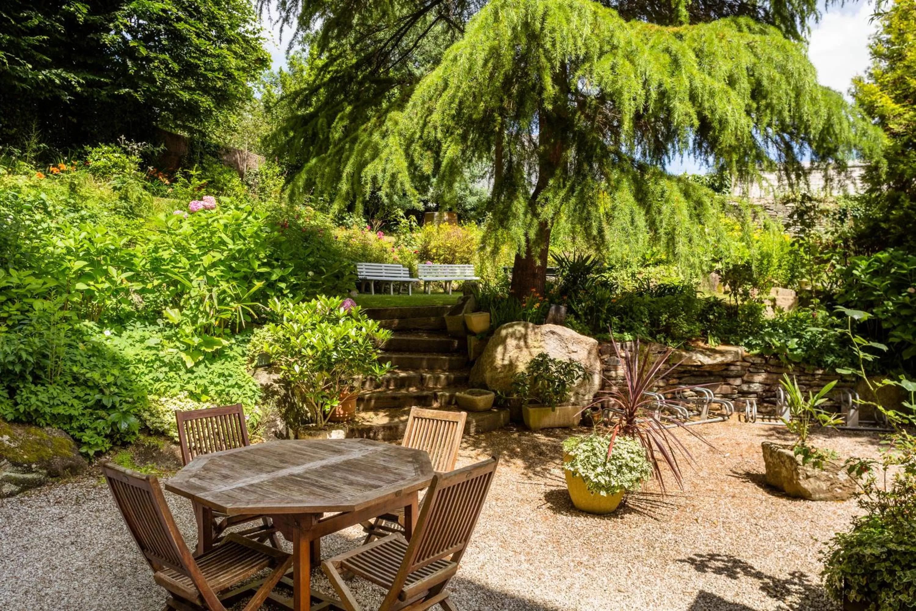 Patio in ibis Lannion