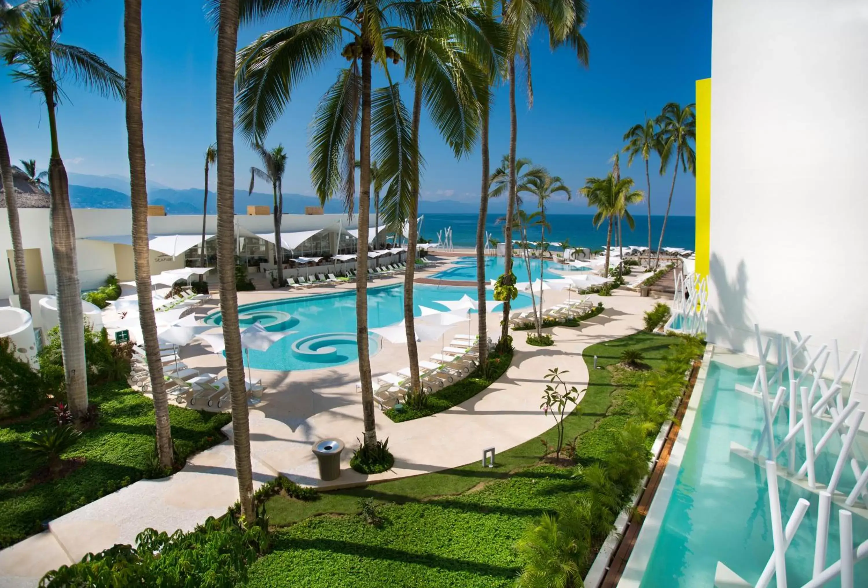 Garden, Pool View in The Hacienda at Krystal Grand Puerto Vallarta- All Inclusive