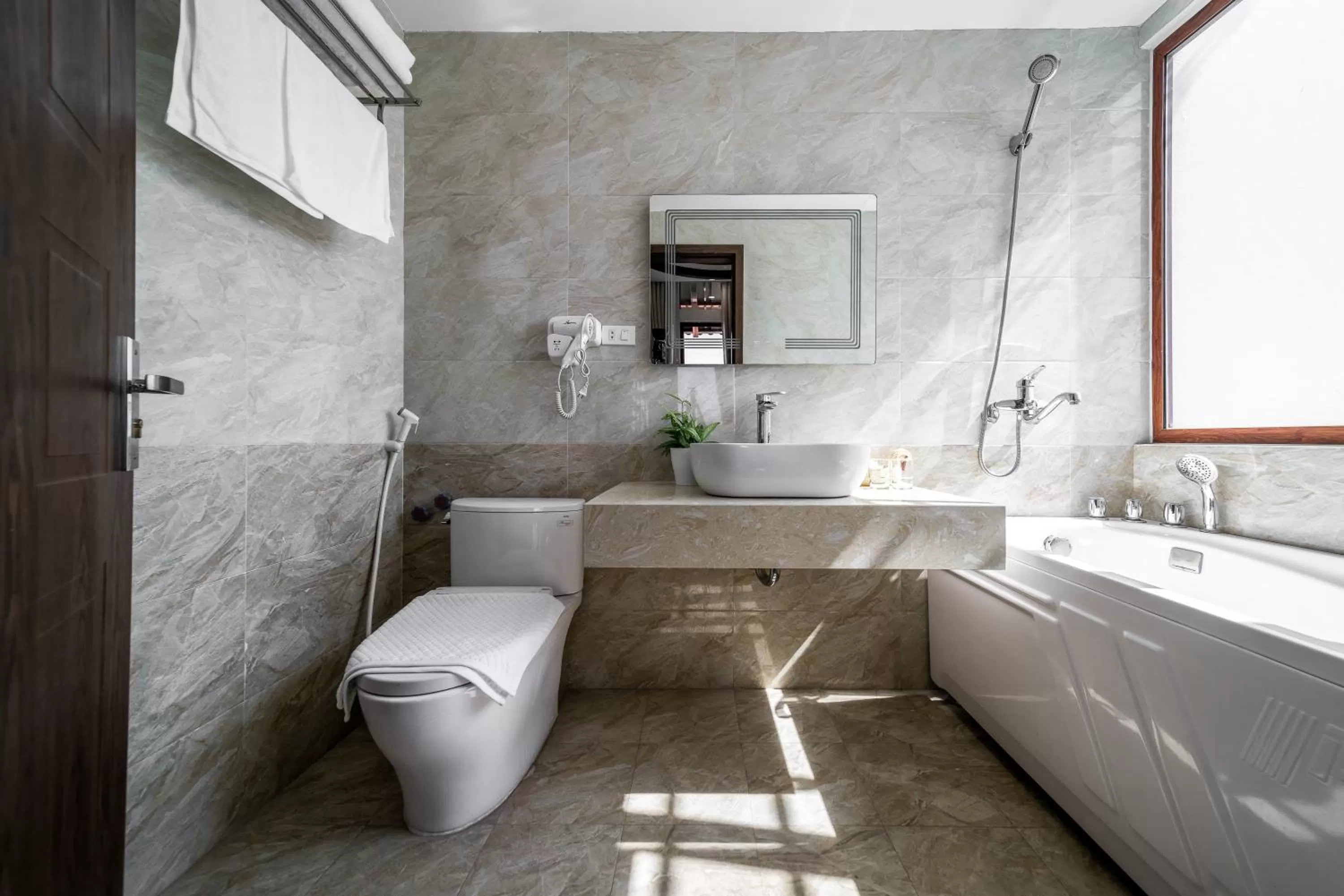 Toilet in Veshia Hotel & Spa