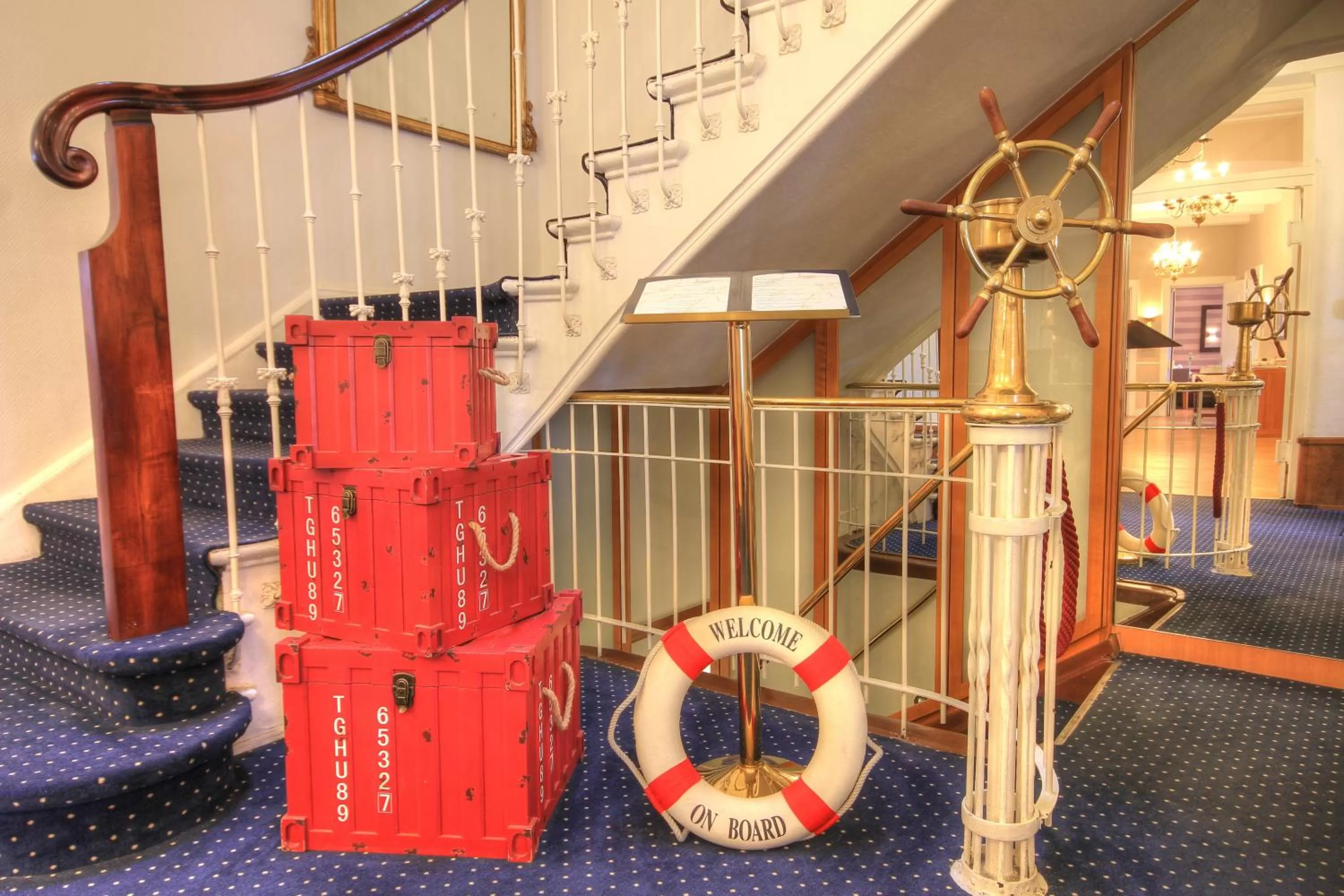 Lobby or reception in Relexa Hotel Bellevue an der Alster