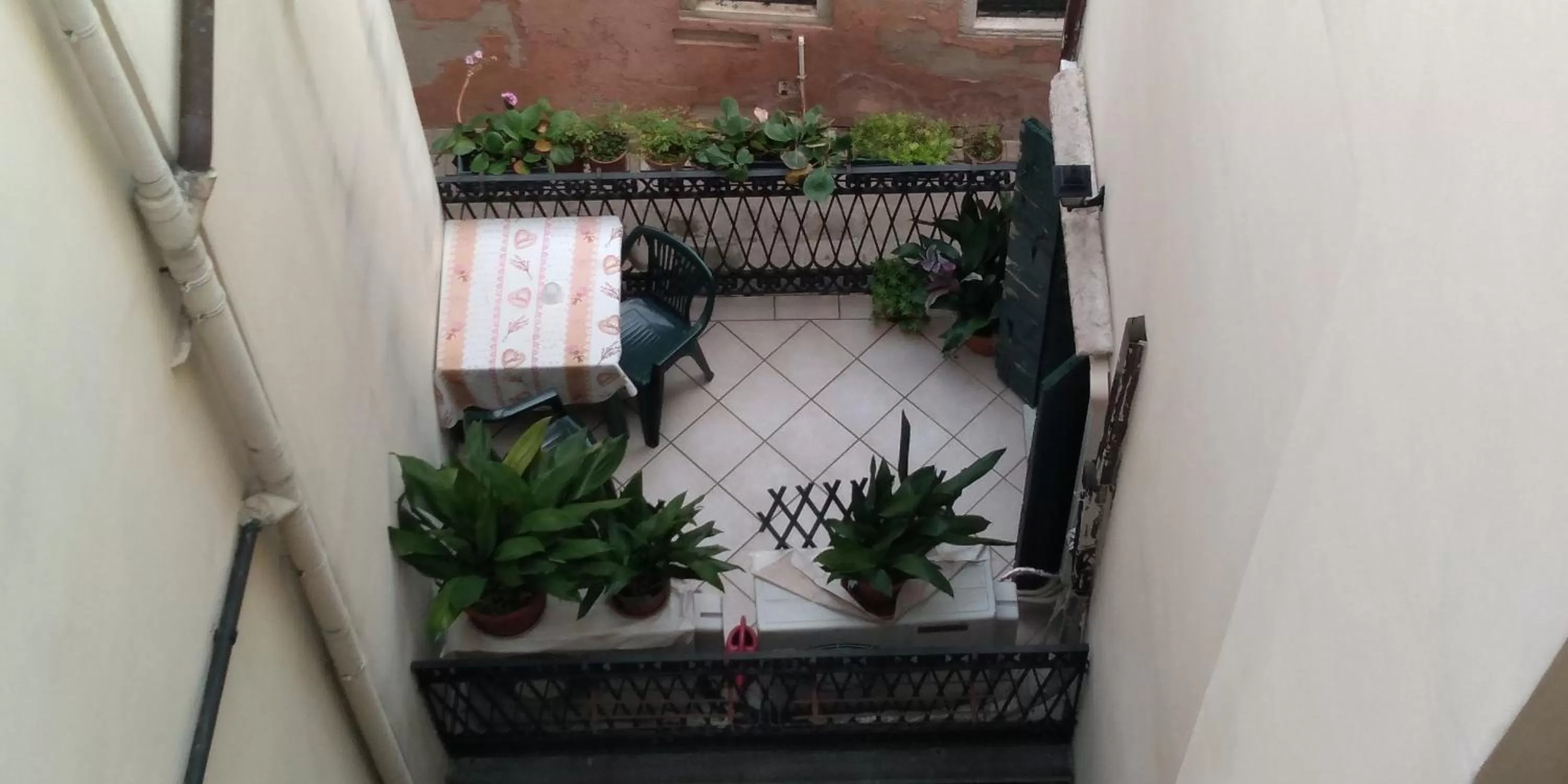 Patio in Hotel Mezzo Pozzo