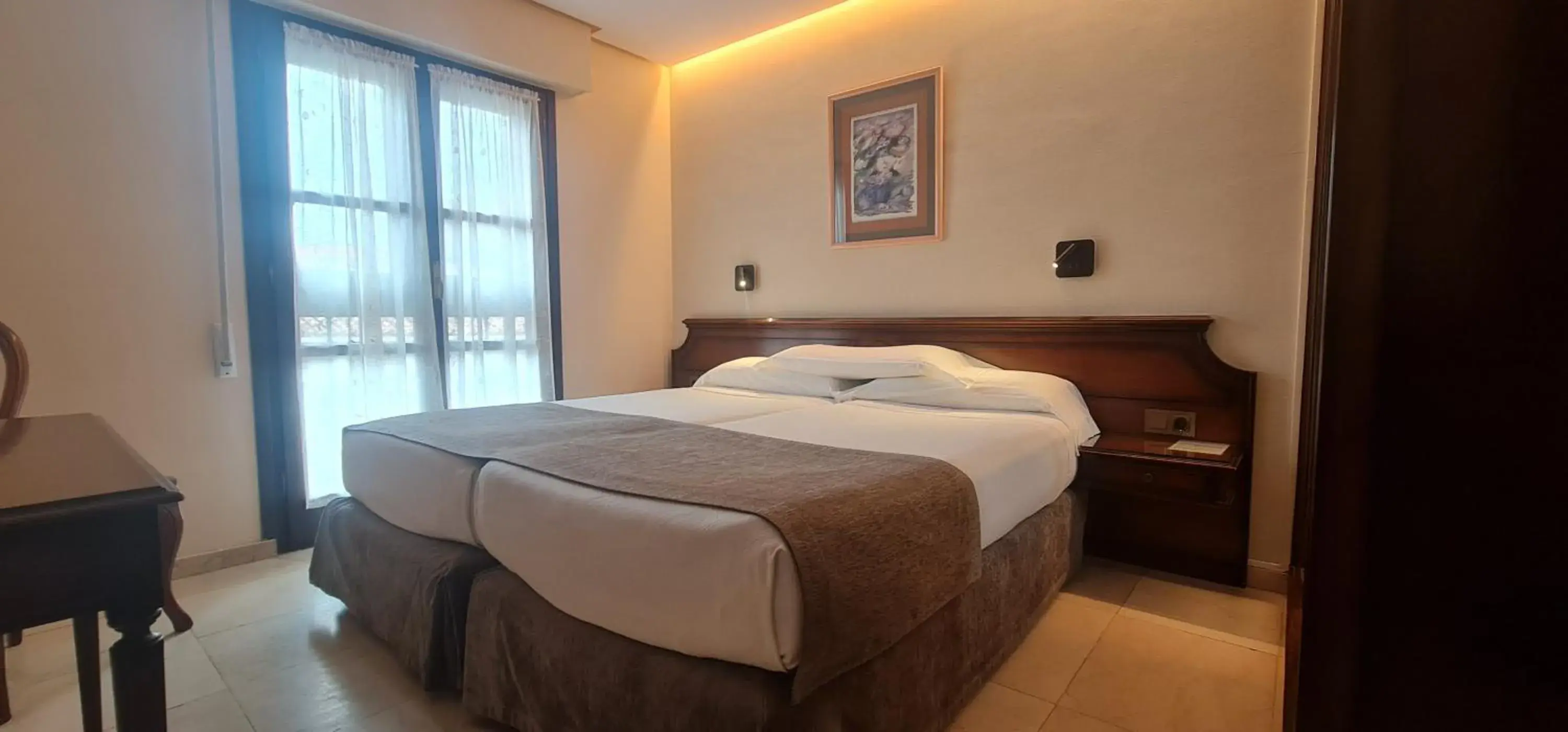 Bed in Gran Hotel Paraiso