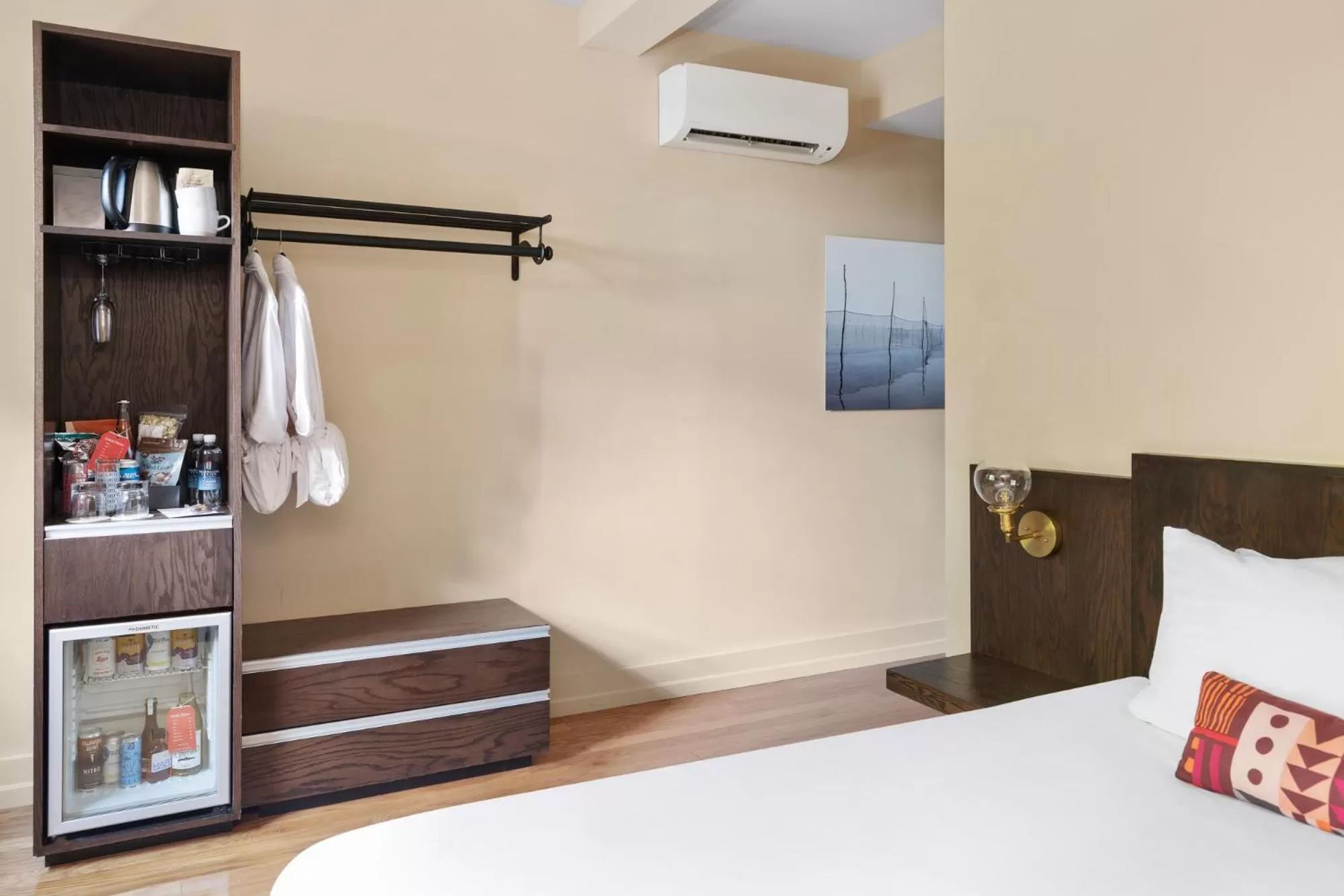 Bed in The Francis Hotel