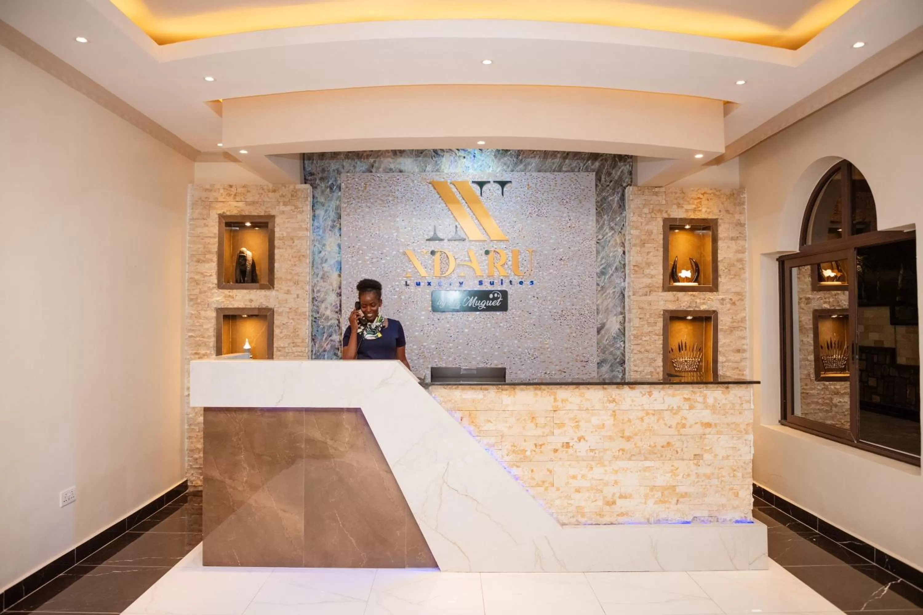 Staff in Ndaru Luxury Suites