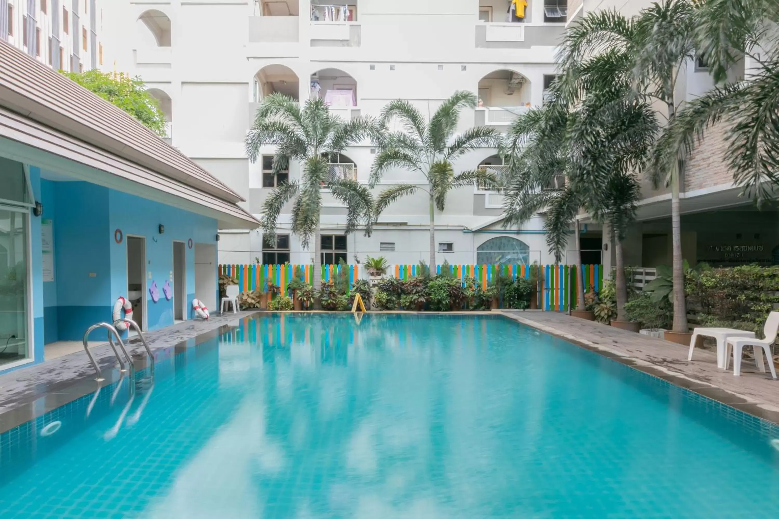 Swimming Pool in P Park Residence Suvarnabhumi