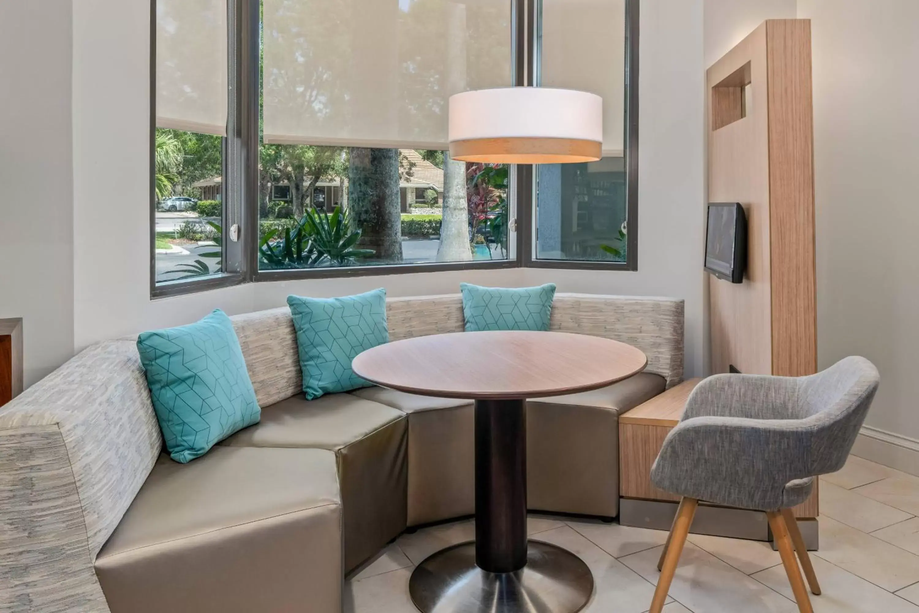 Other, Seating Area in Courtyard by Marriott - Naples