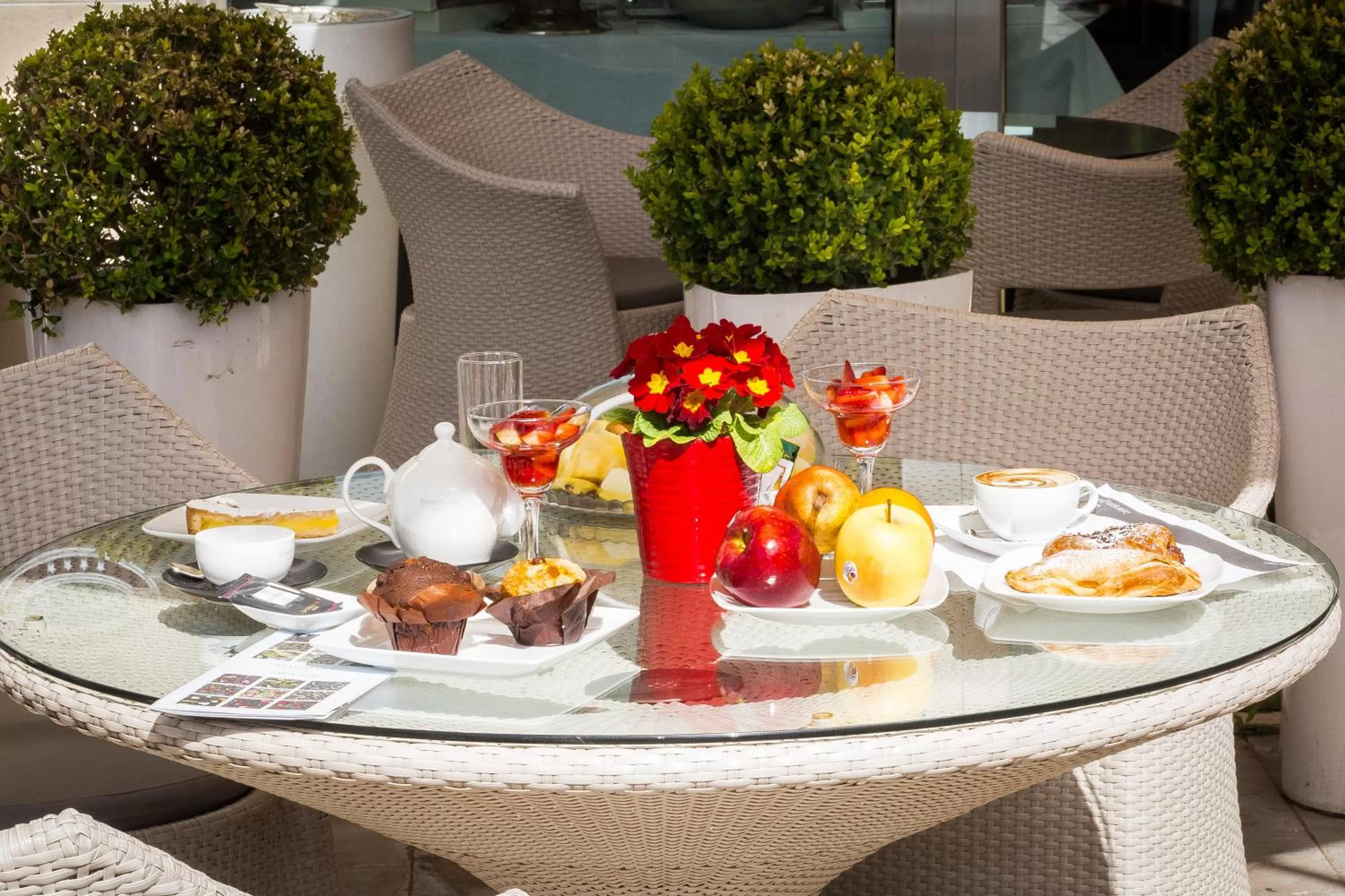 Food close-up in JC Hotel