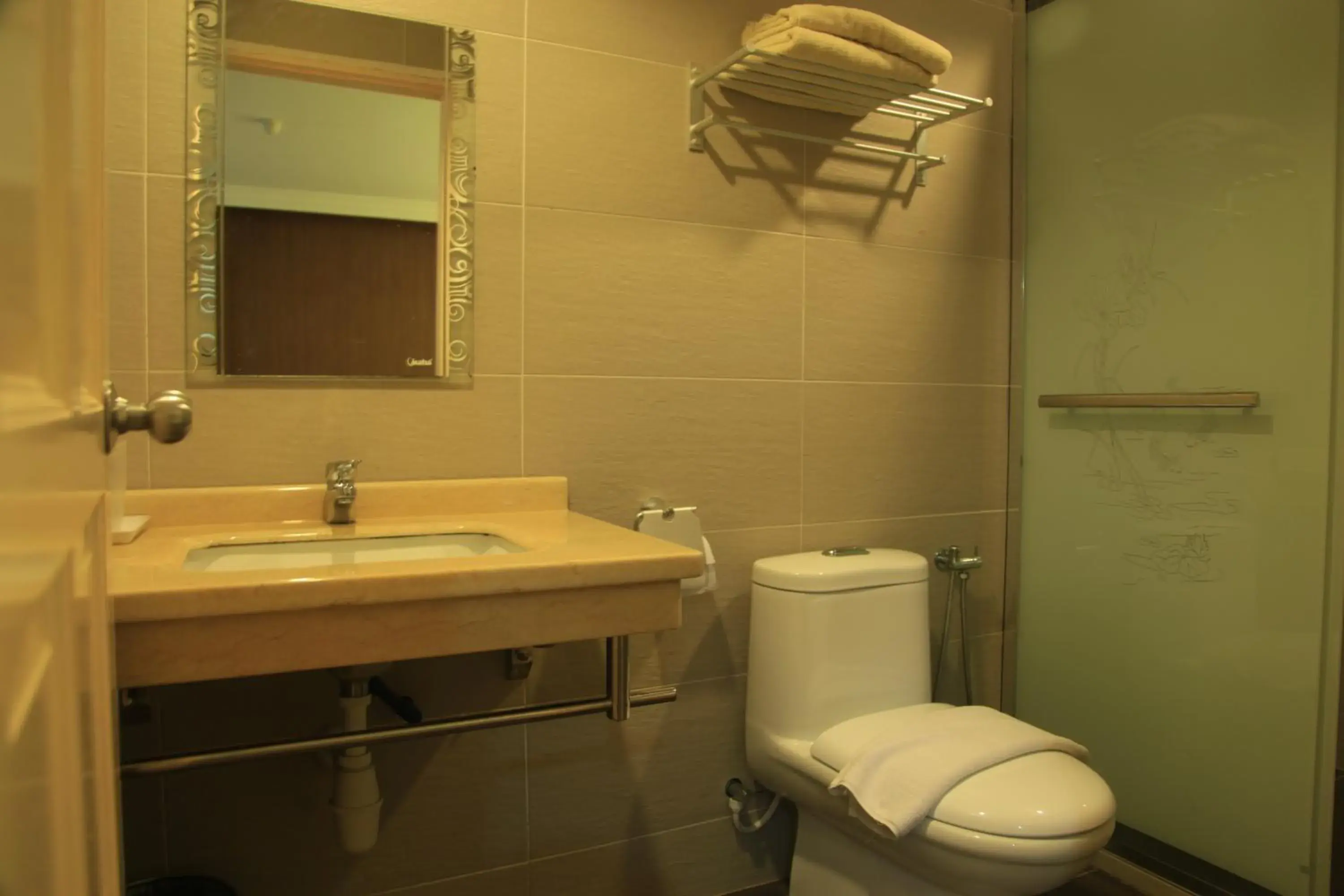 Bathroom in The Inn Hotel