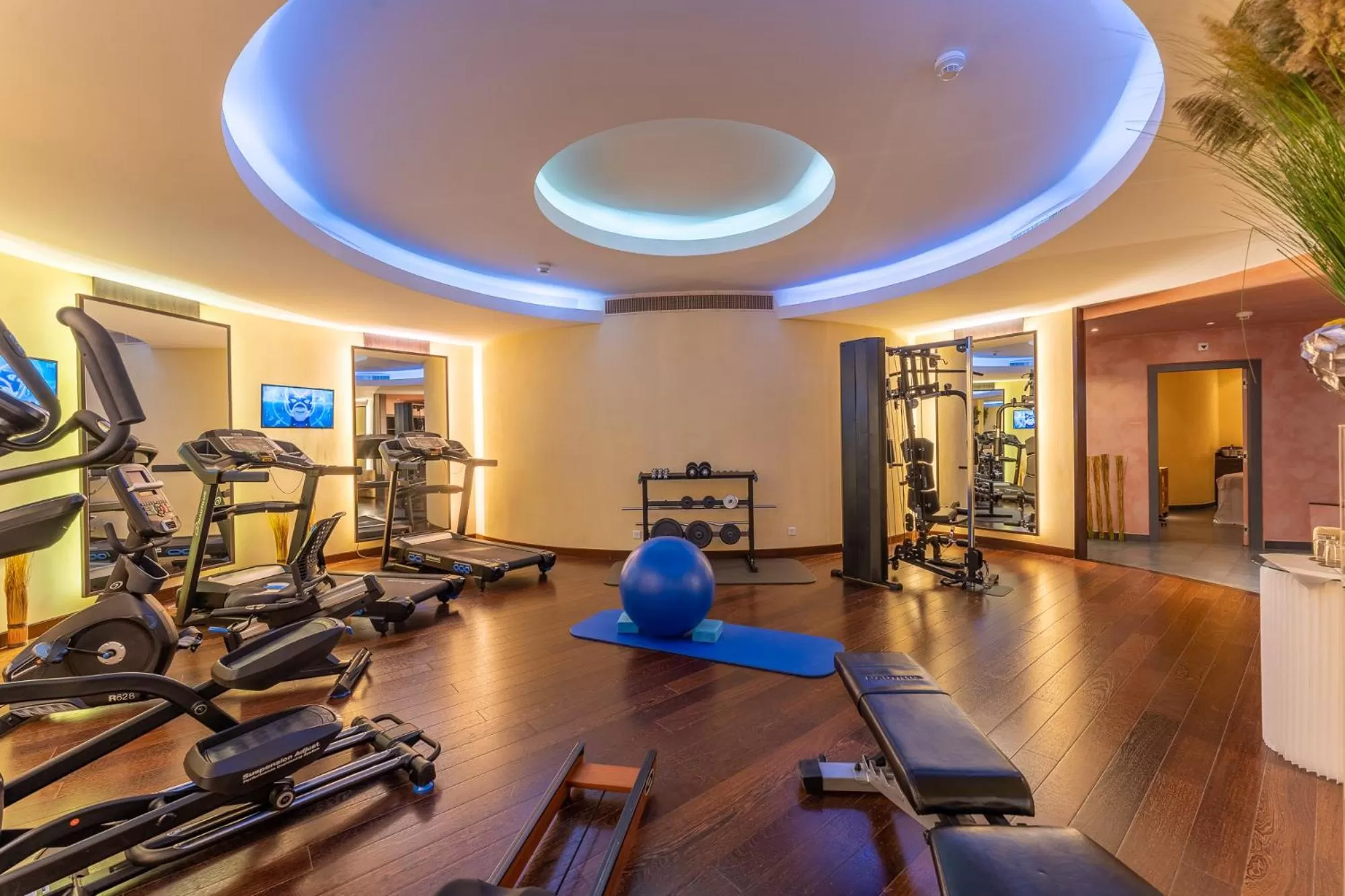 Fitness centre/facilities in Beau Rivage Hotel