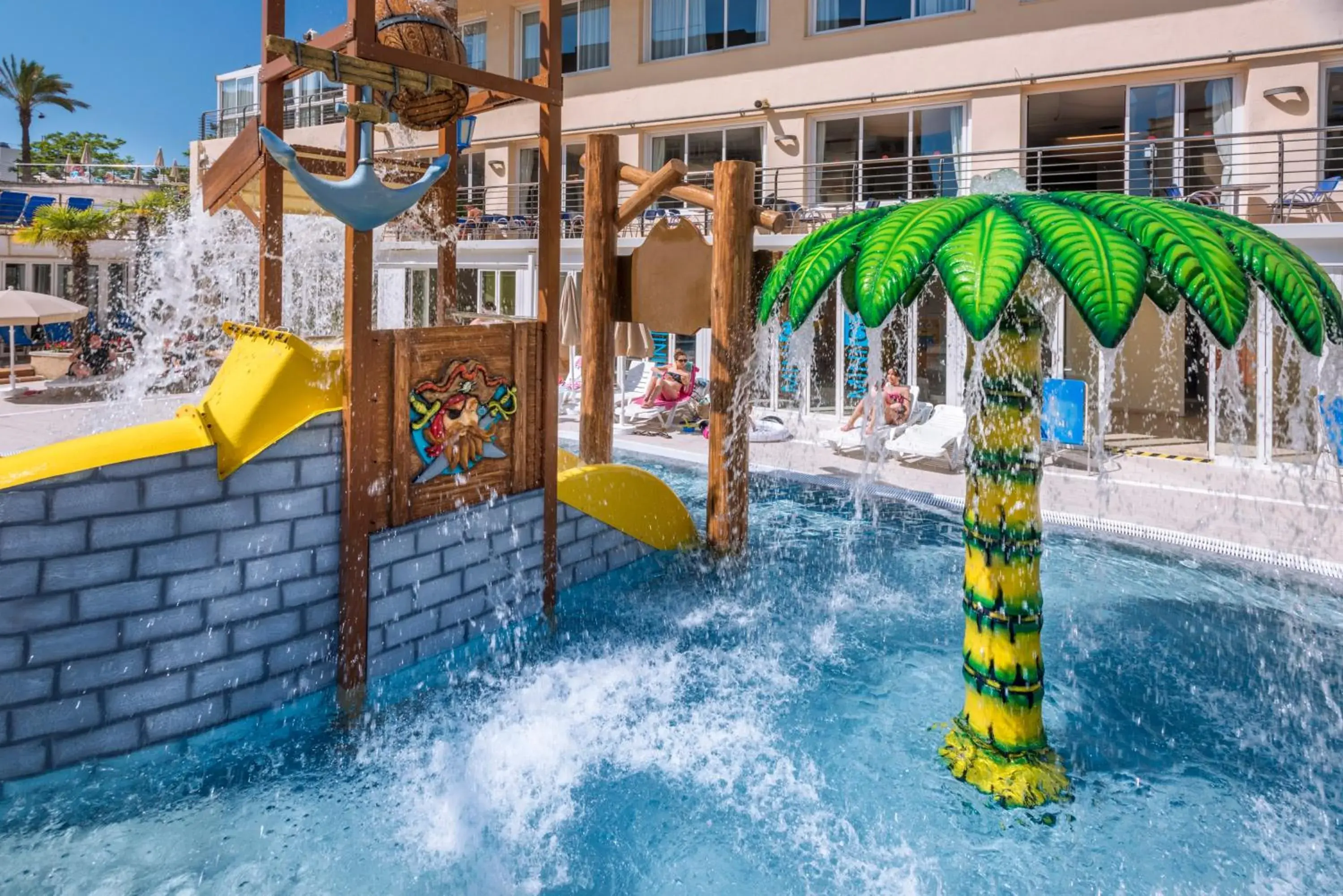 Aqua park, Children's Play Area in Hotel Oasis Park Splash