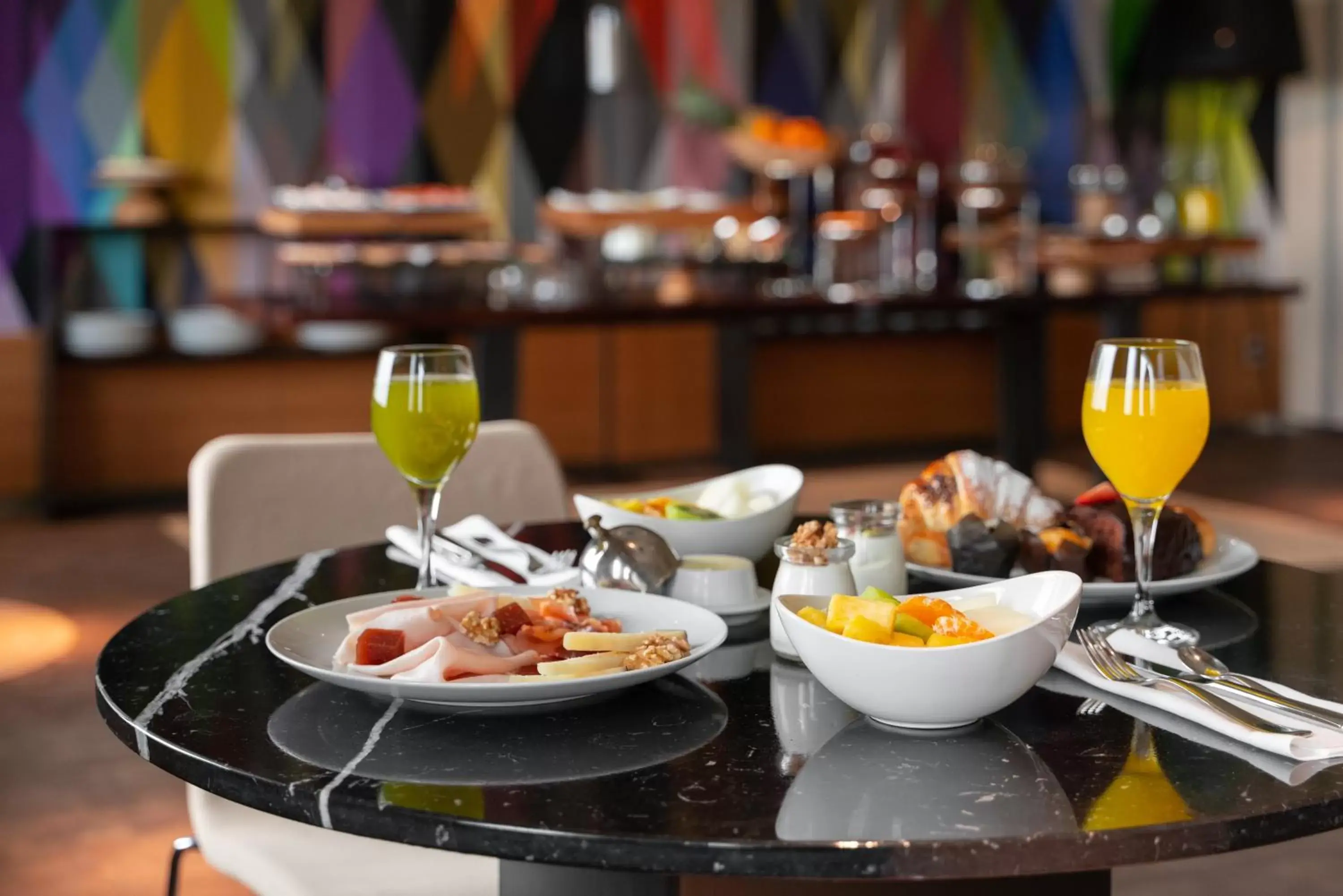 Buffet breakfast in Valbusenda Hotel Bodega & Spa