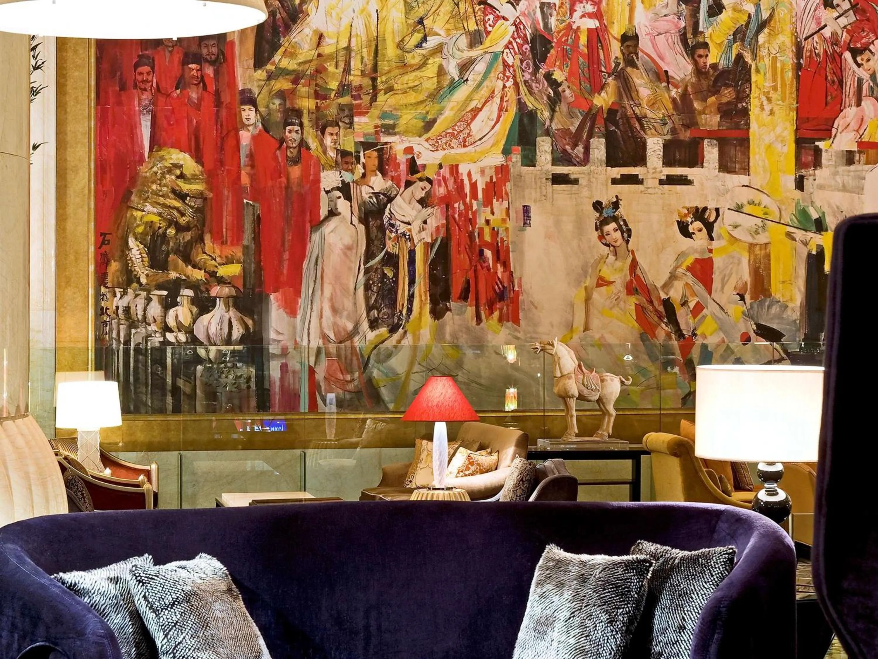 Lounge or bar in Wanda Vista Beijing