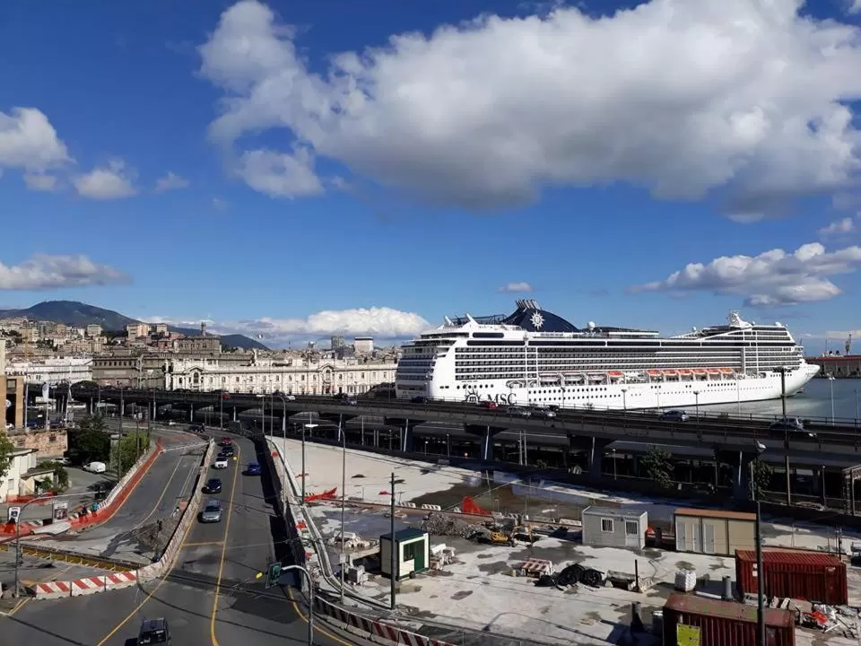 Property building in B&B Al Fronte del Porto