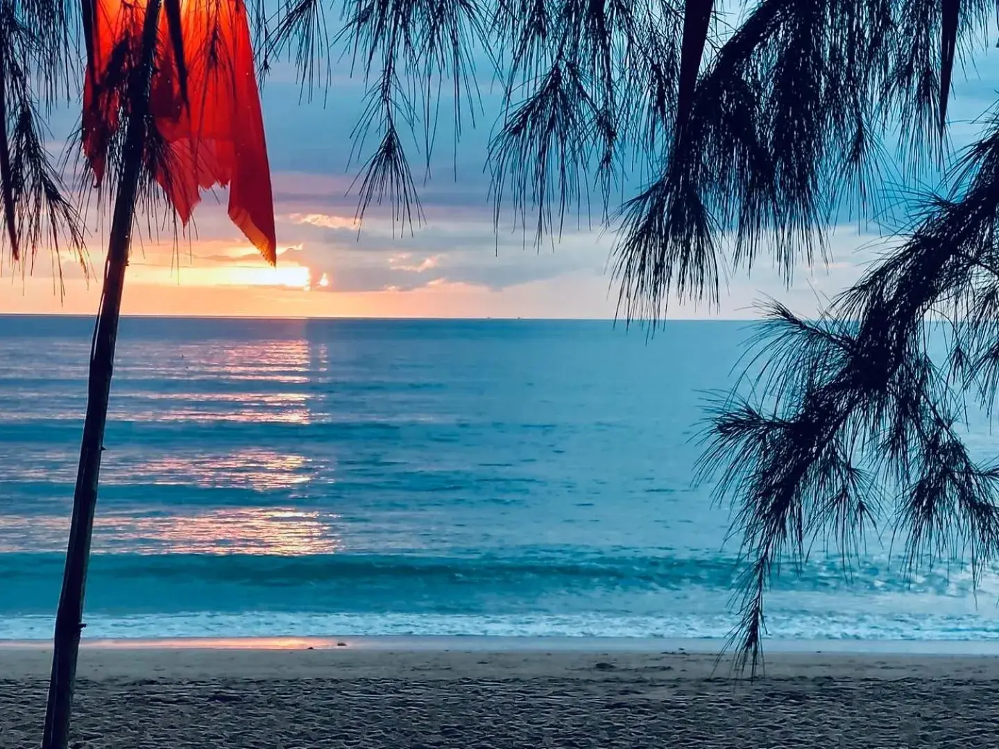 View (from property/room), Beach in Lanta L.D. Beach Bungalow