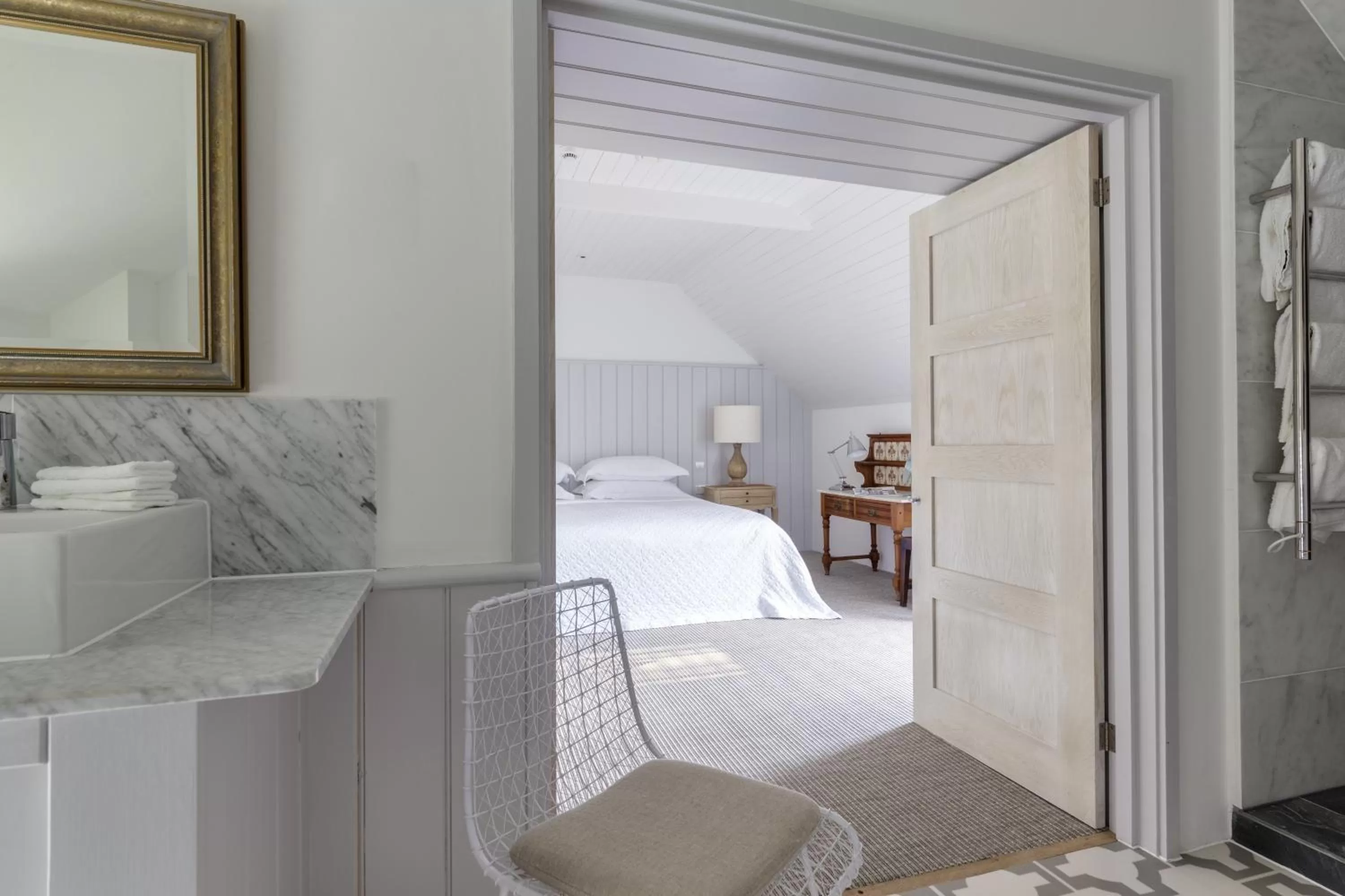 Decorative detail, Bed in Penally Abbey Country House Hotel and Restaurant