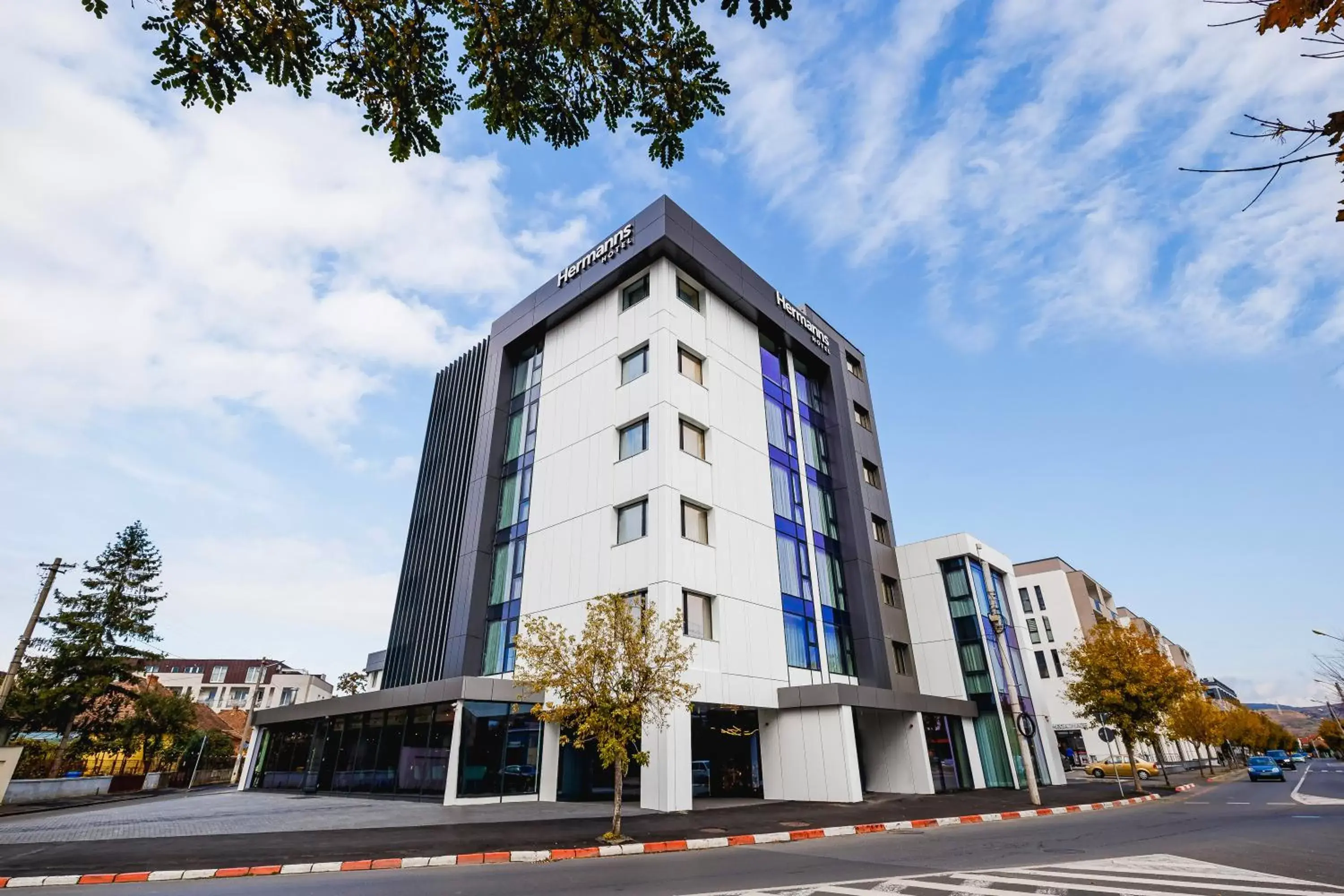 Property building in Hermanns Hotel & Spa Sibiu Property building in Hermanns Hotel & Spa Sibiu