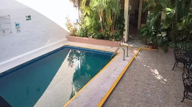 Swimming Pool in Hotel Posada San Rafael