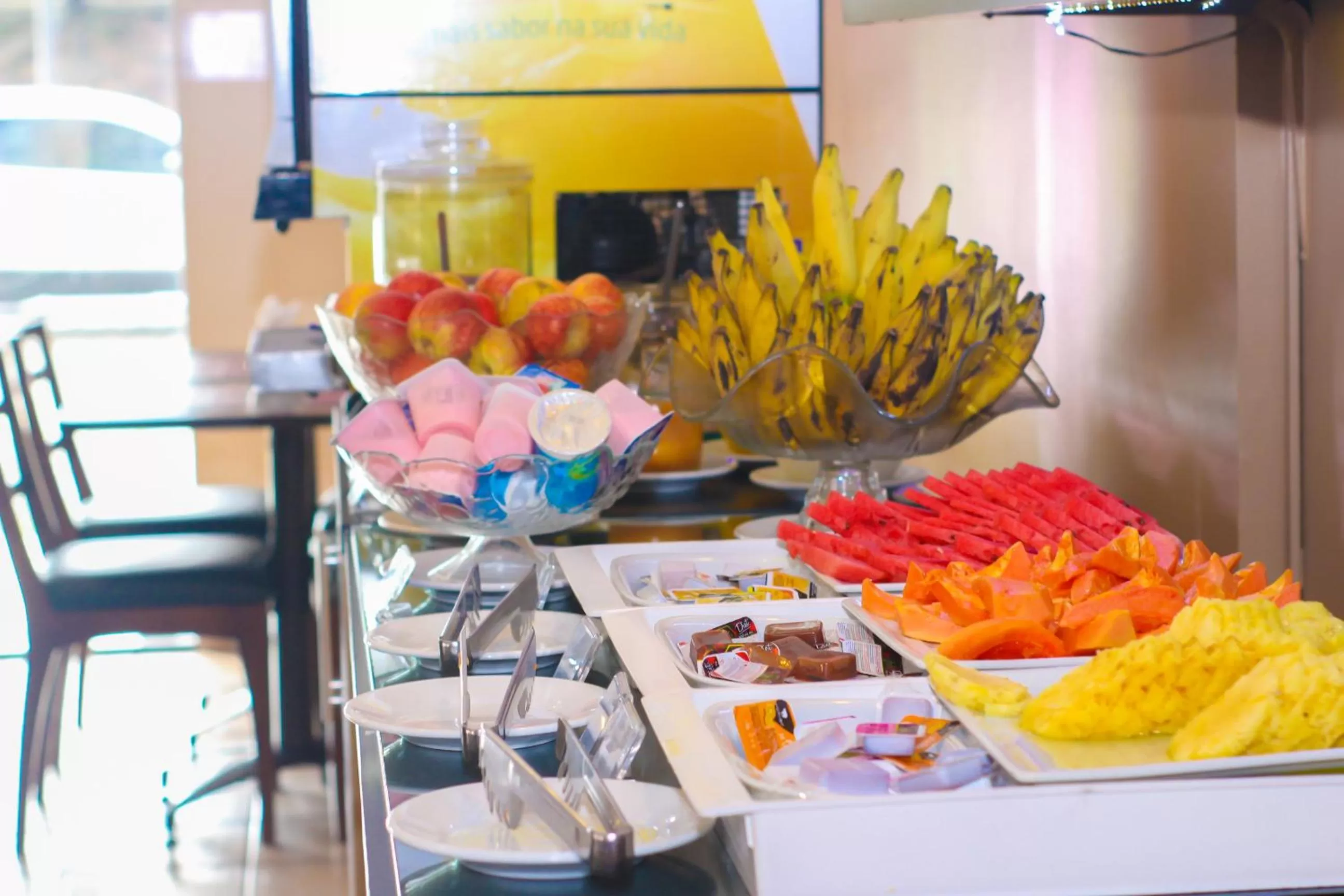 Food and drinks in Sleep Inn Manaus