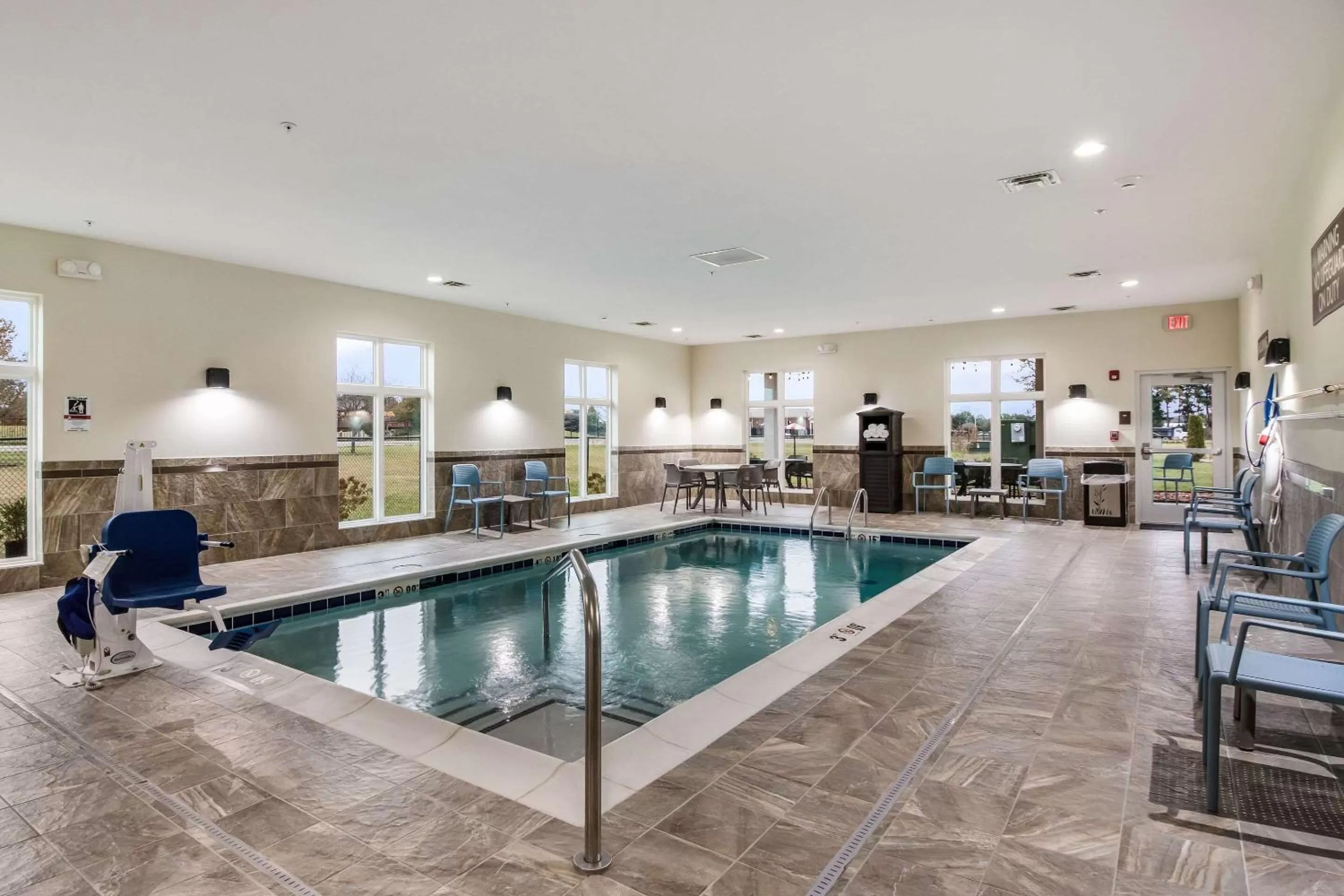 On site in Sleep Inn