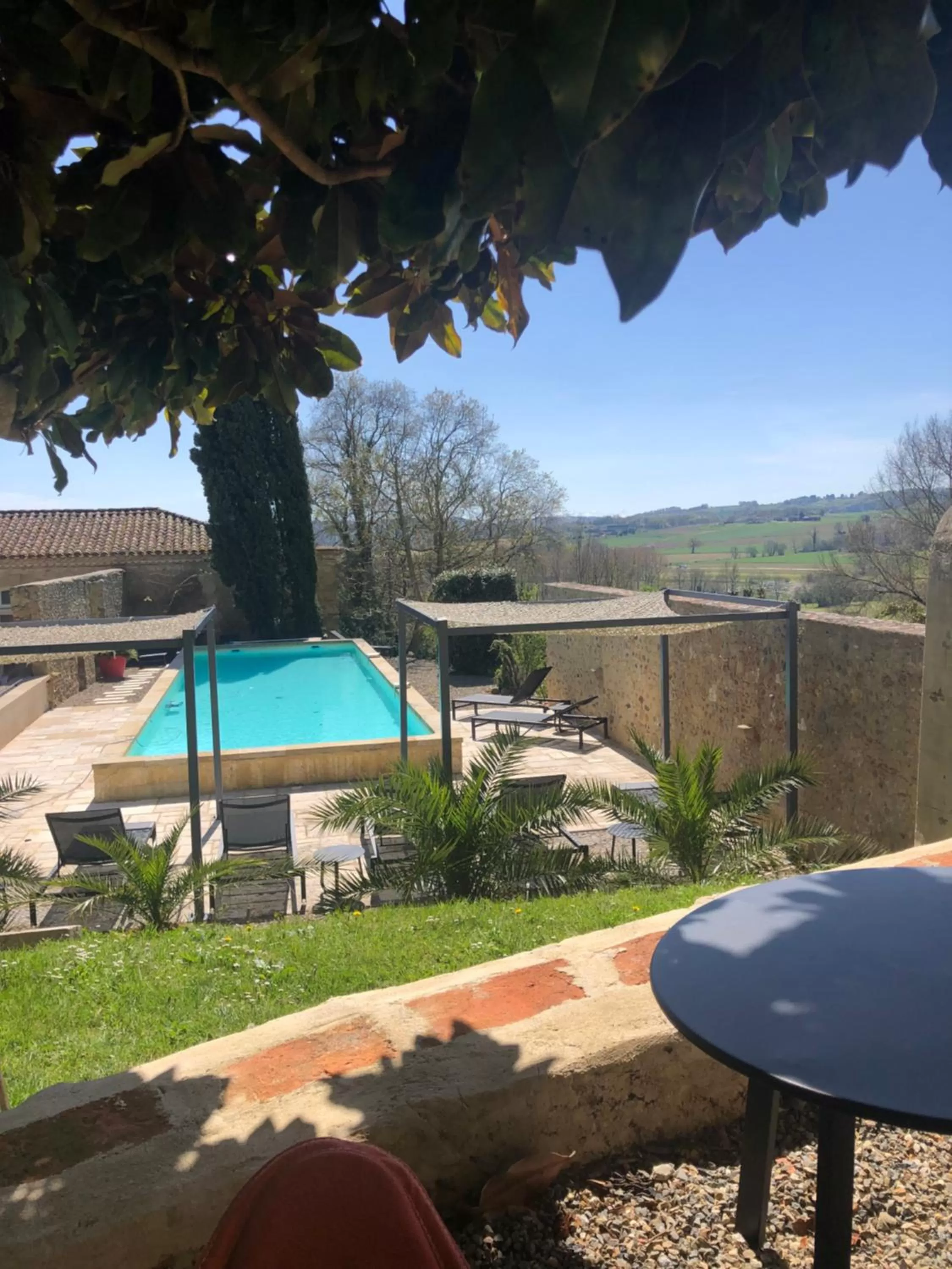 Pool View in Le Monastère de Saint Mont Hôtel & Spa
