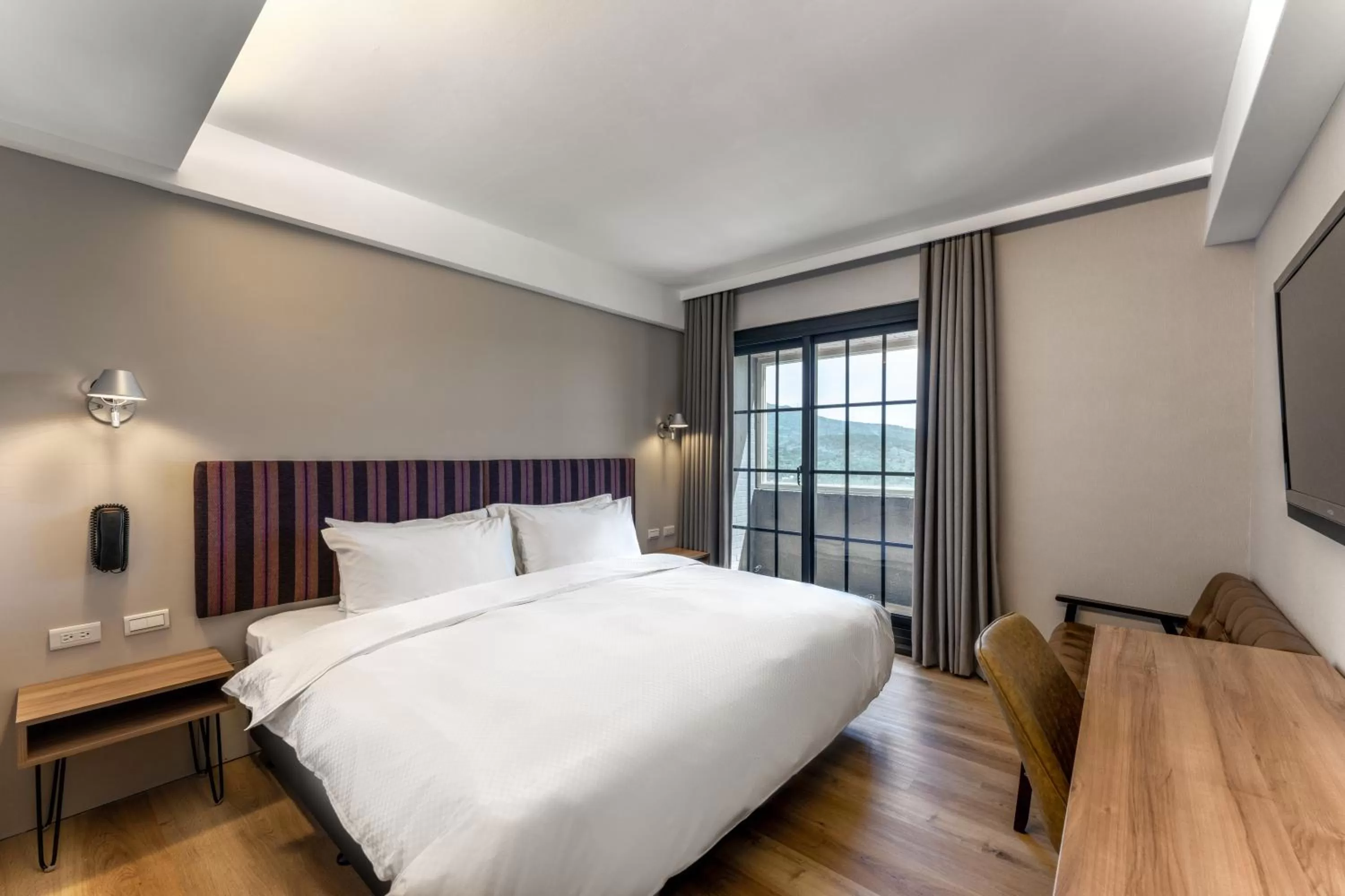 Bedroom, Bed in River Inn Kenting