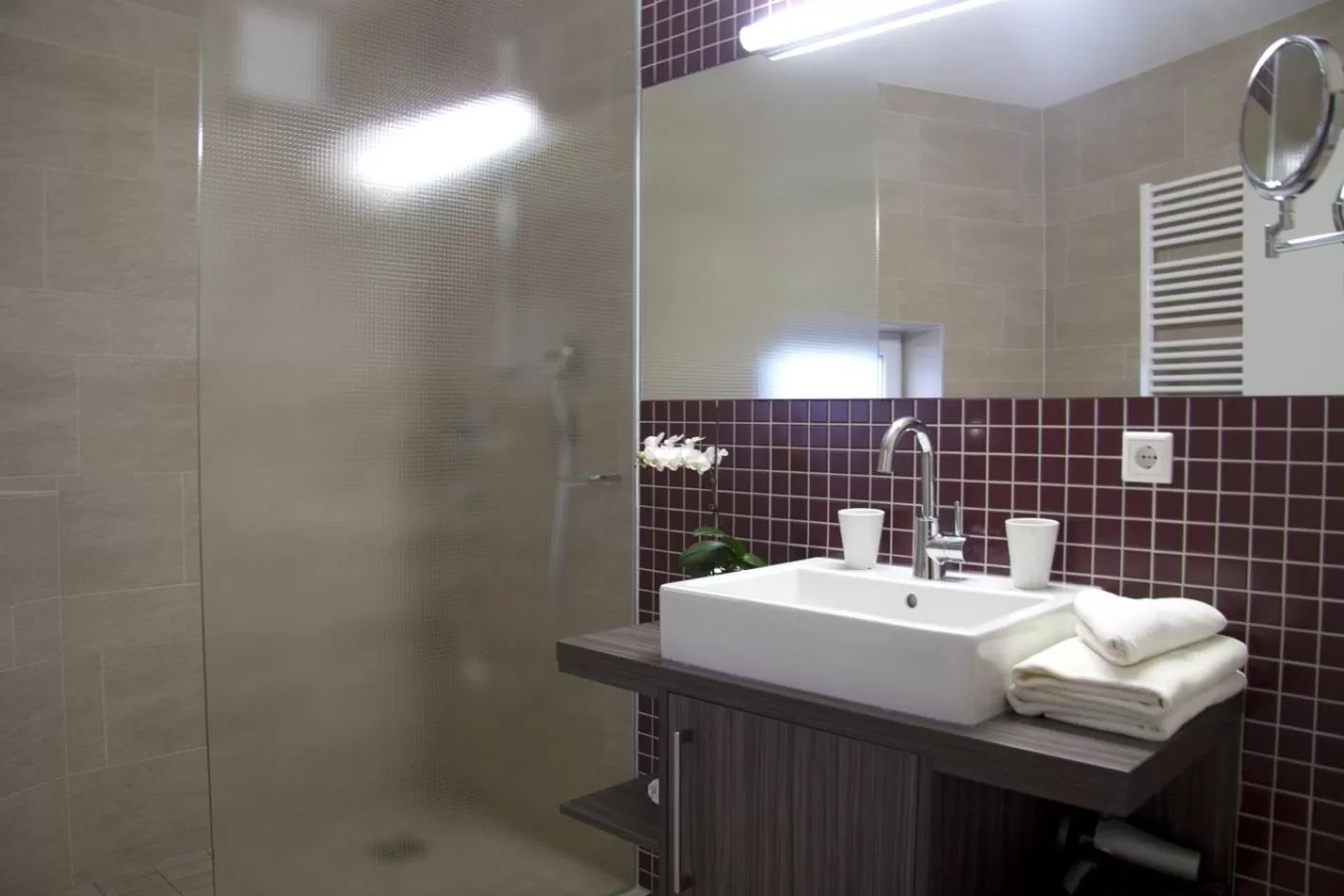 Bathroom in Hotel Linner