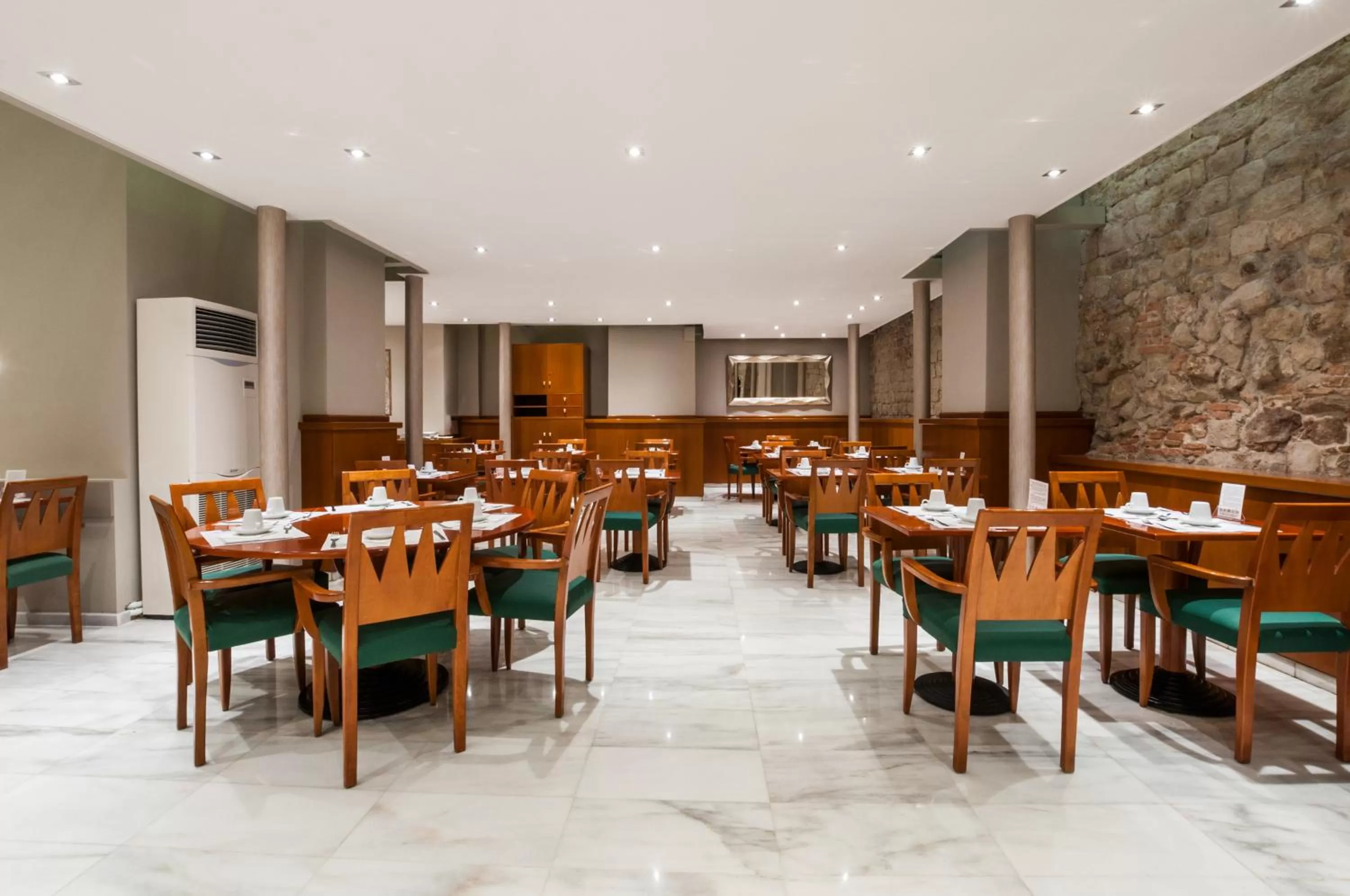 Decorative detail in Hotel Gótico