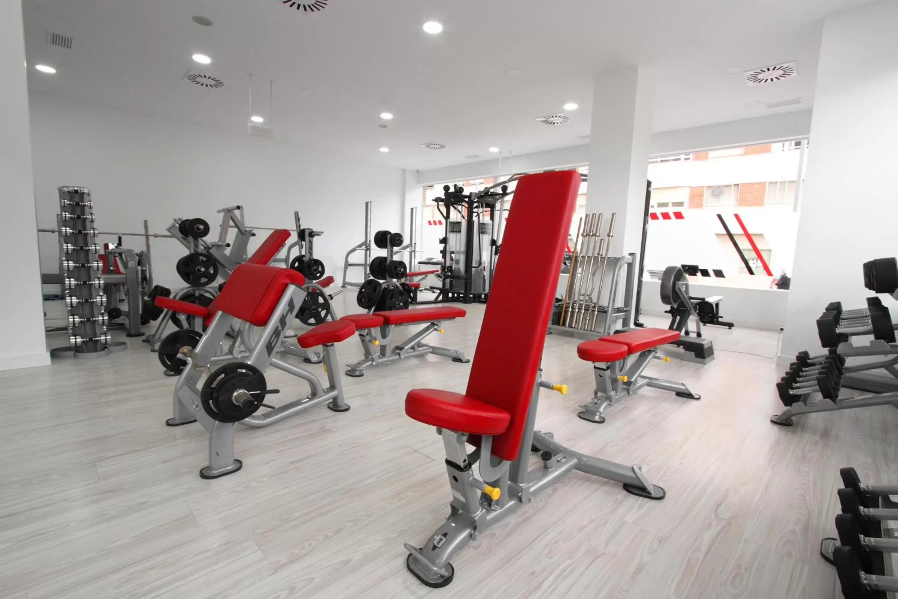 Fitness centre/facilities in Hotel Albret