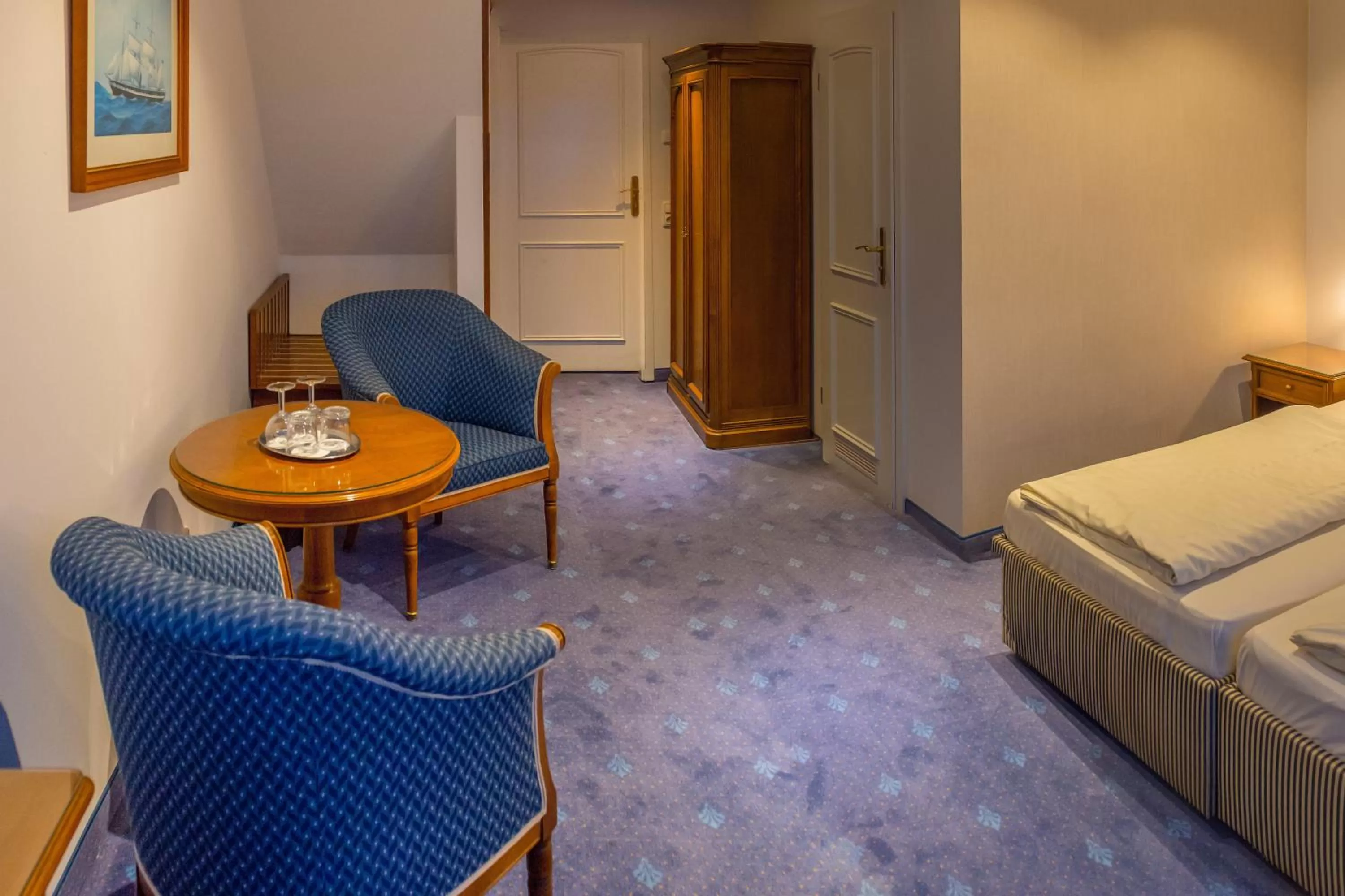 Seating Area in Hotel Am Yachthafen