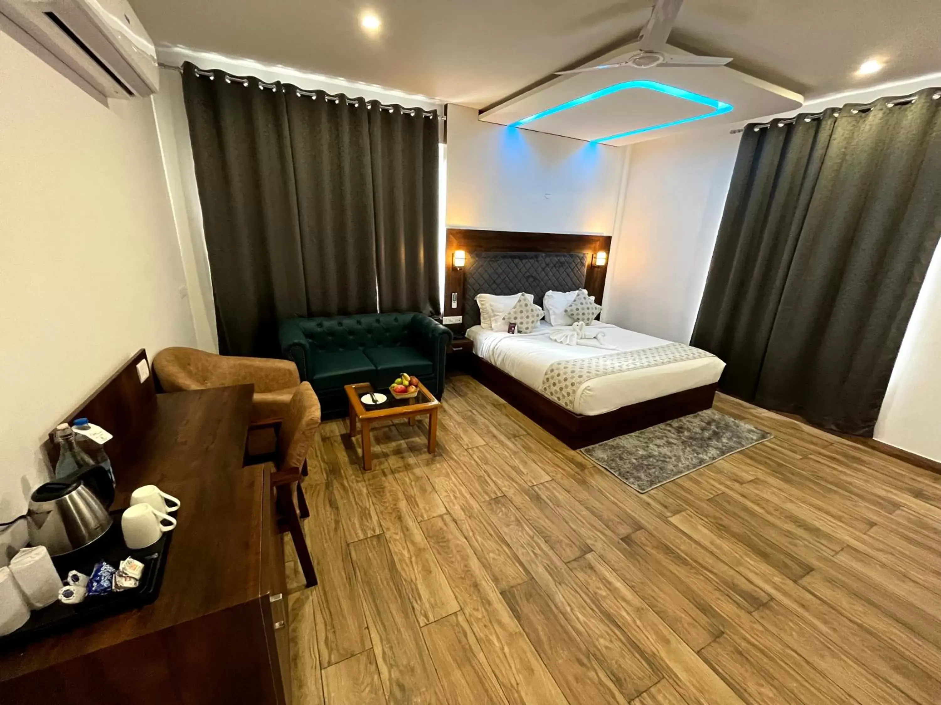 Bedroom, Bed in Click Collection The Abode, Dharamshala Bedroom, Bed in Click Collection The Abode, Dharamshala