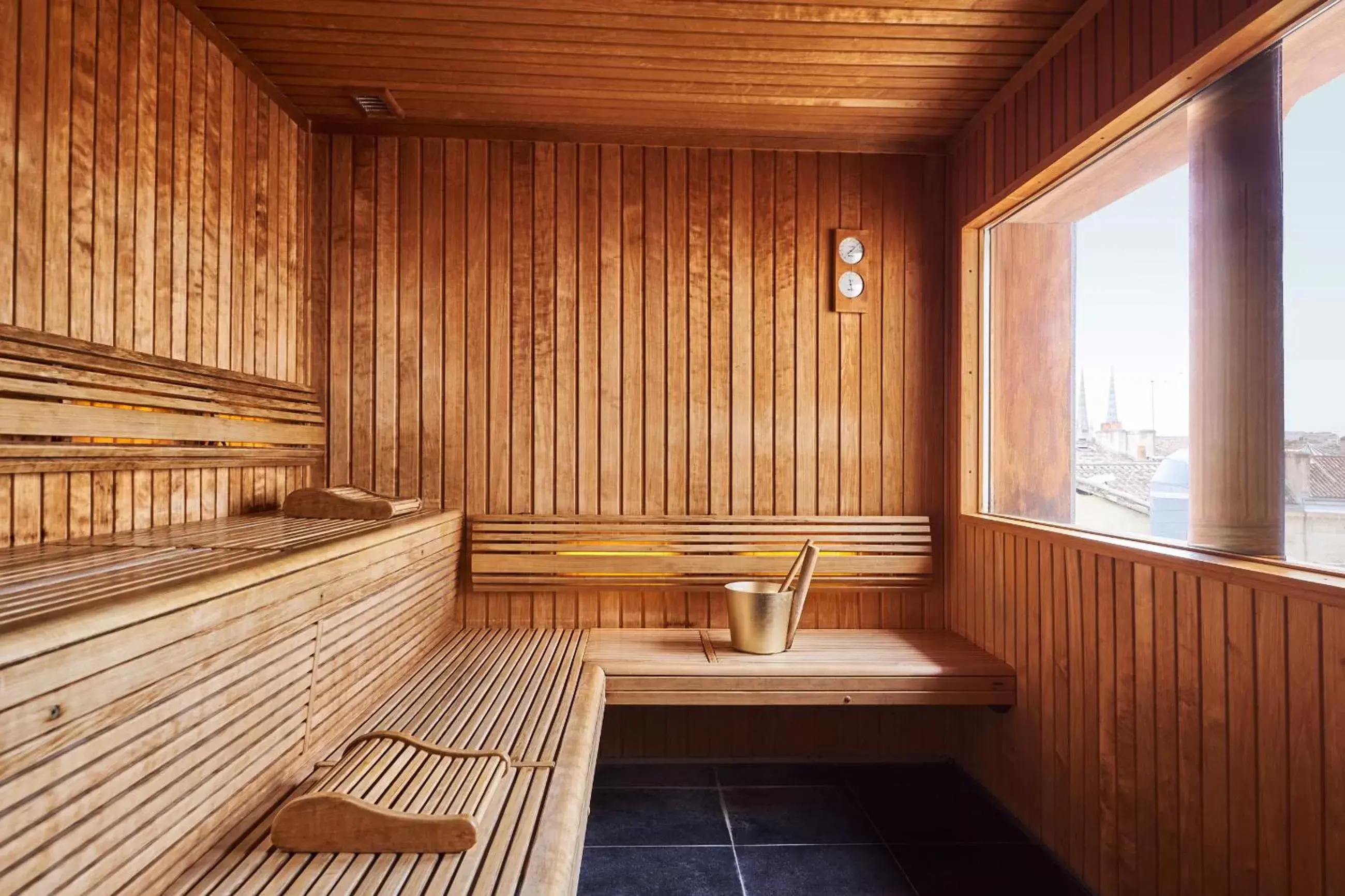 Sauna in InterContinental Bordeaux Le Grand Hotel, an IHG Hotel