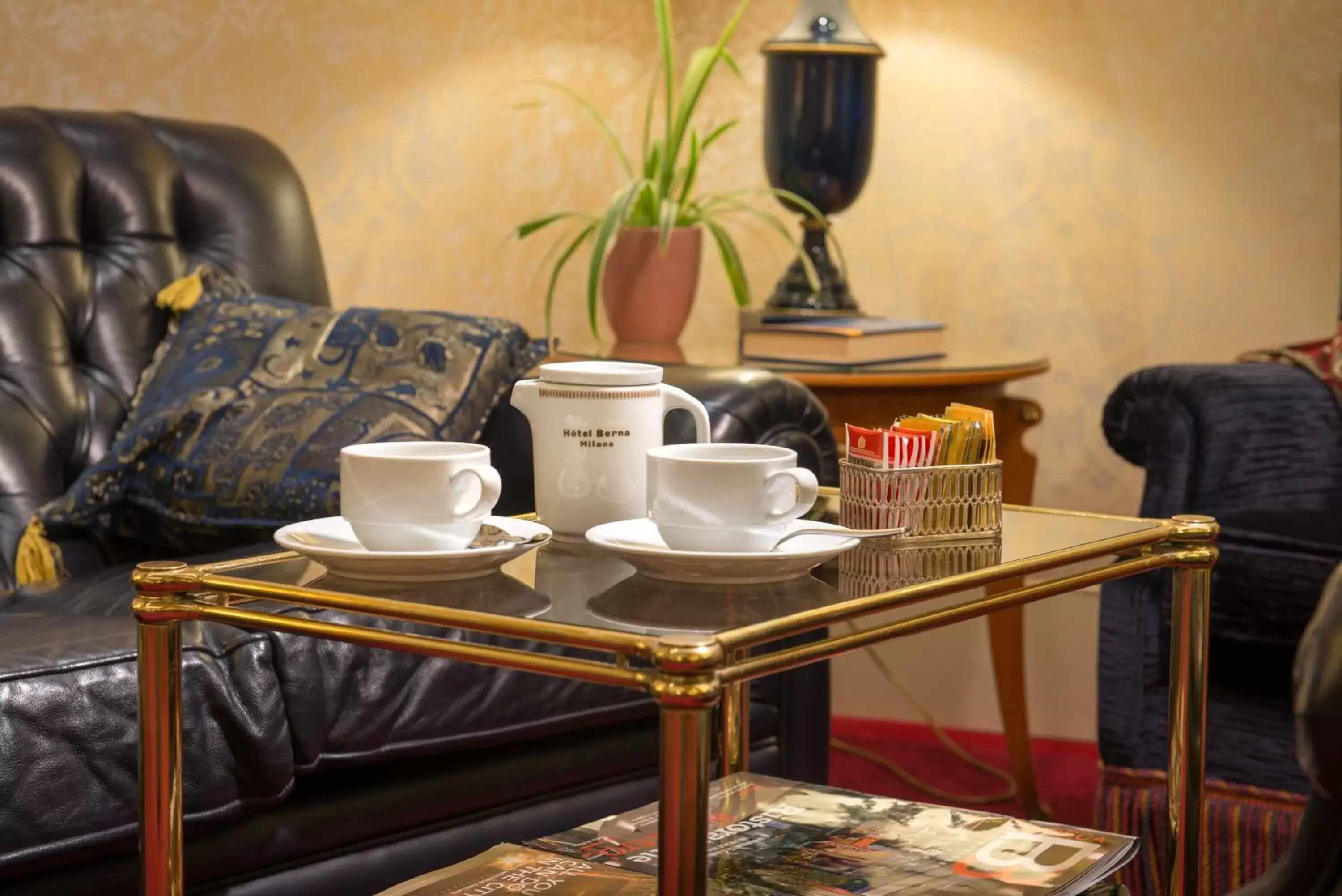 Coffee/tea facilities in Hotel Berna