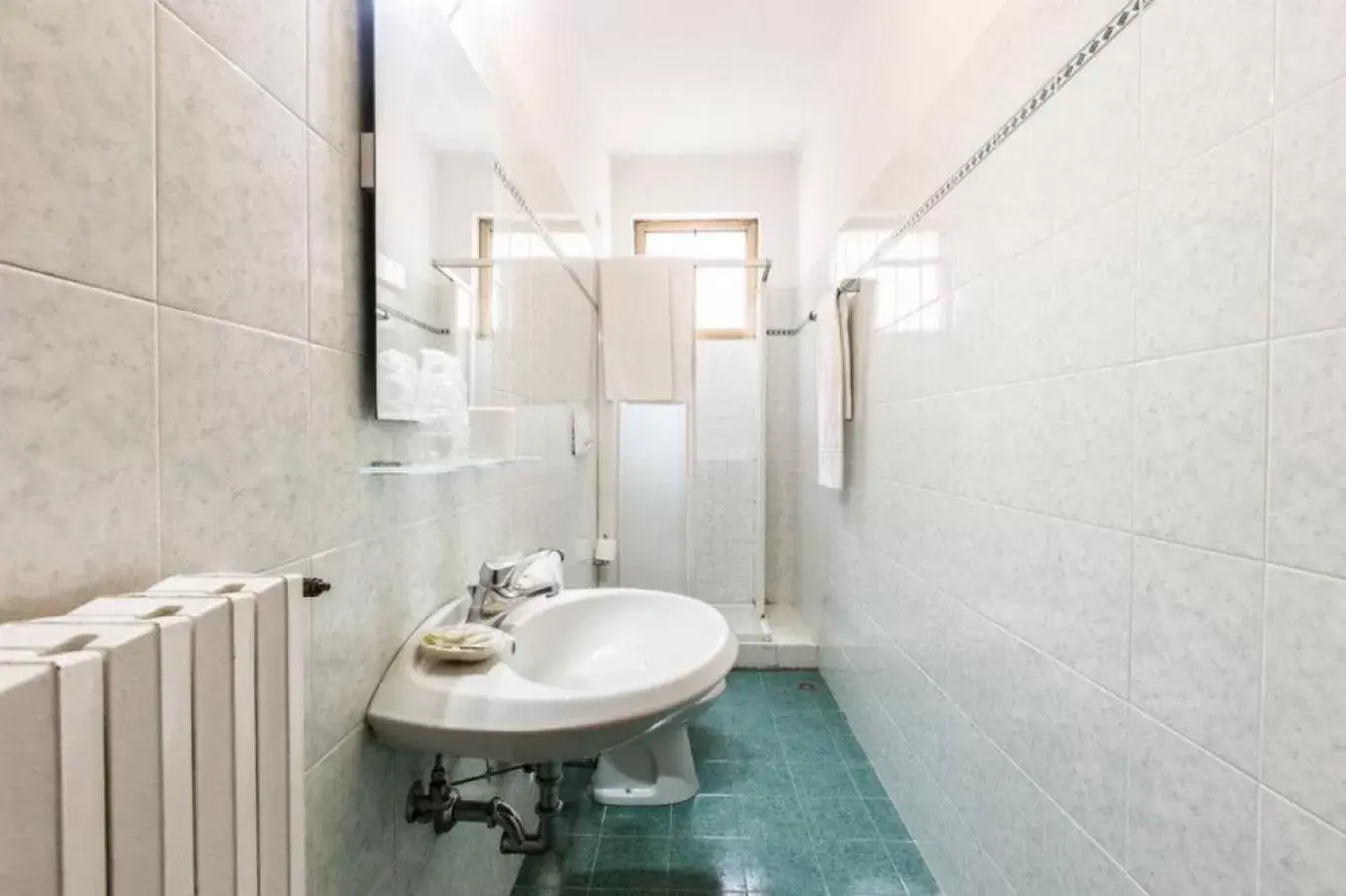 Bathroom in Hotel Guerrini