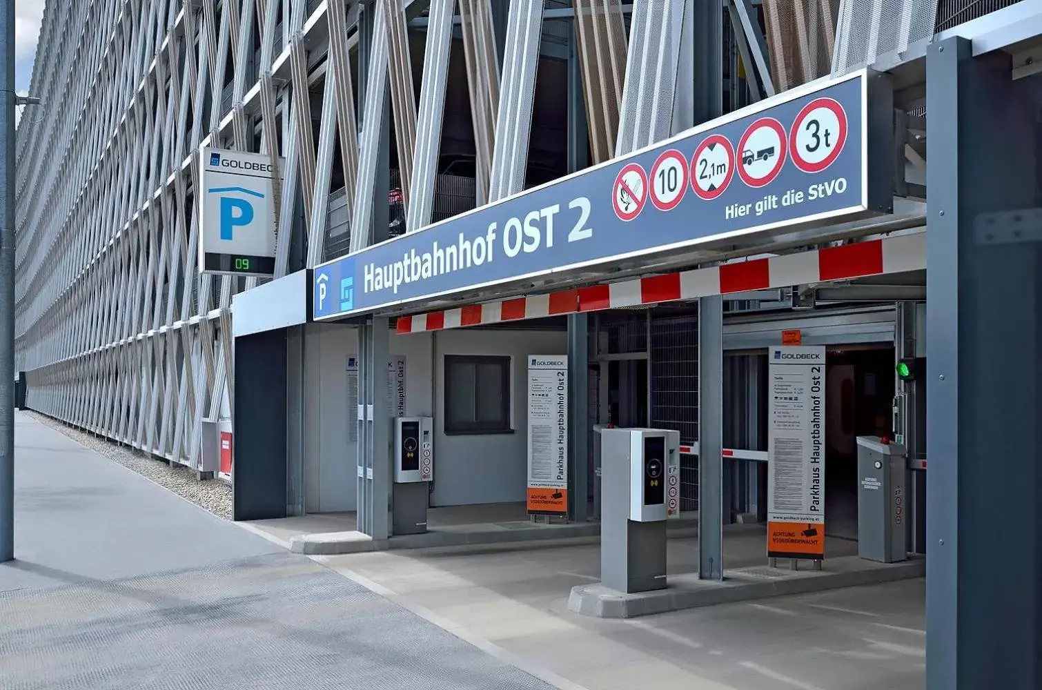 Parking in B&B Hotel Wien-Hbf