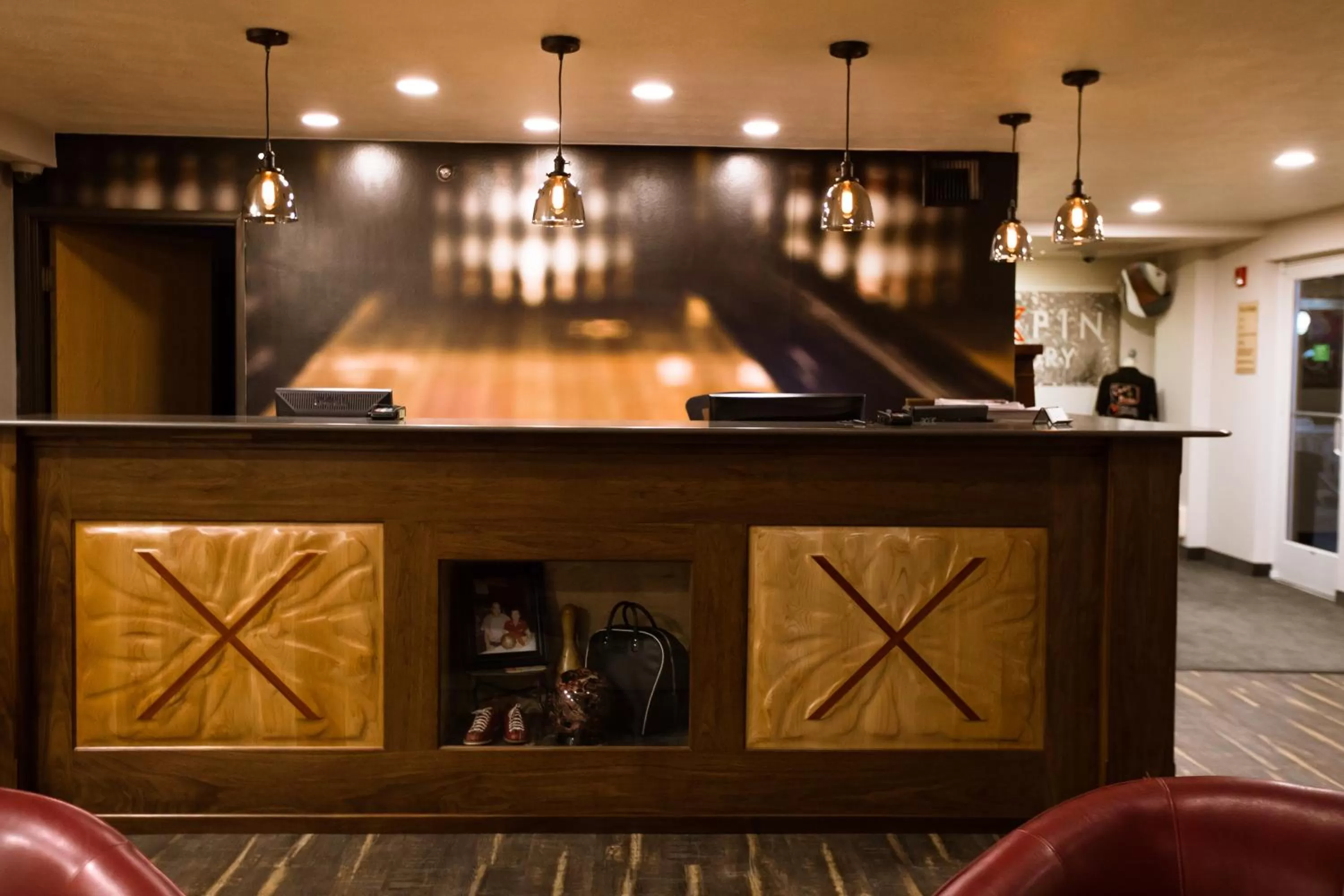 Lobby or reception in Ten Pin Inn & Suites