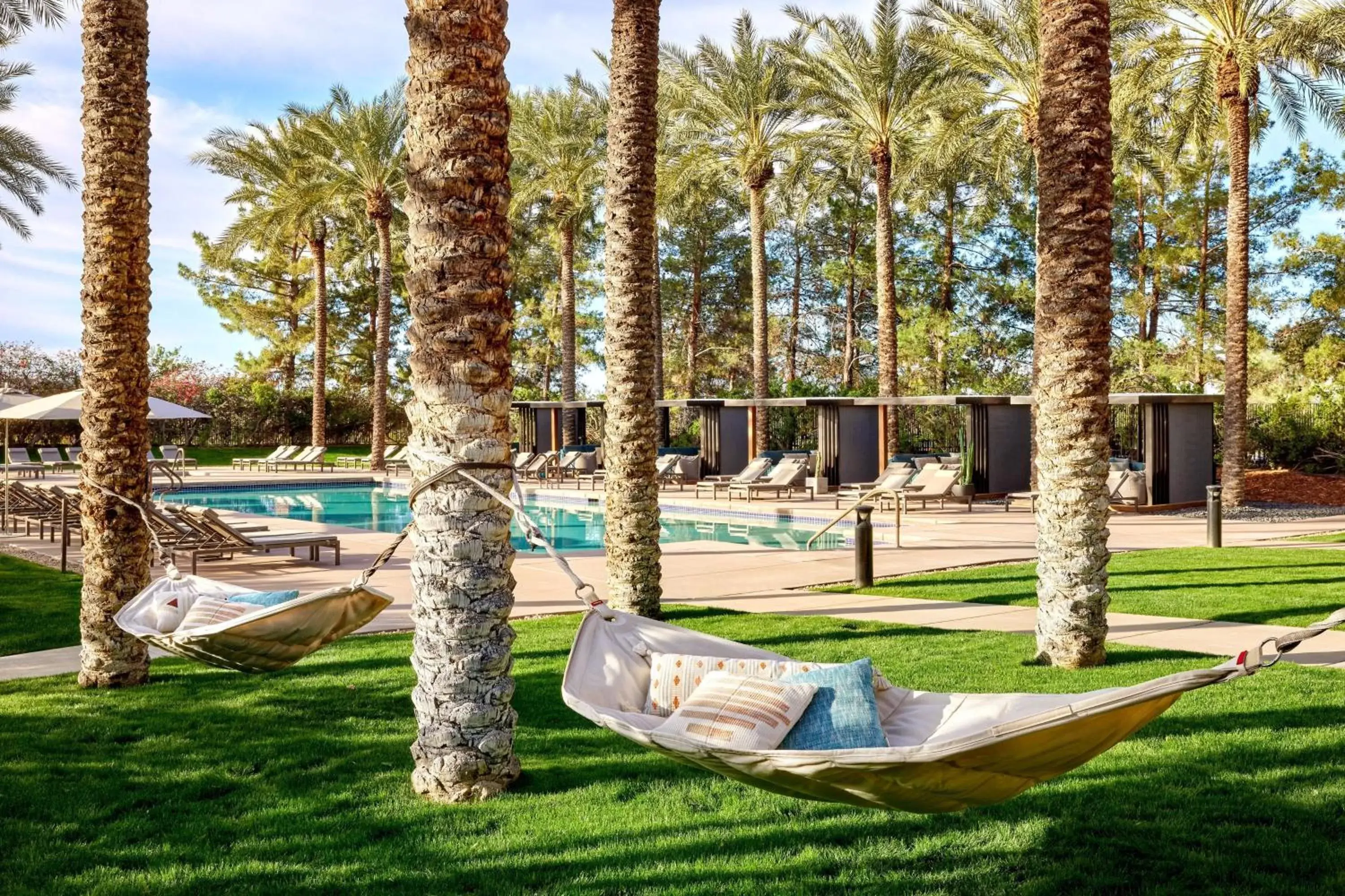 Swimming pool, Garden in JW Marriott Phoenix Desert Ridge Resort & Spa