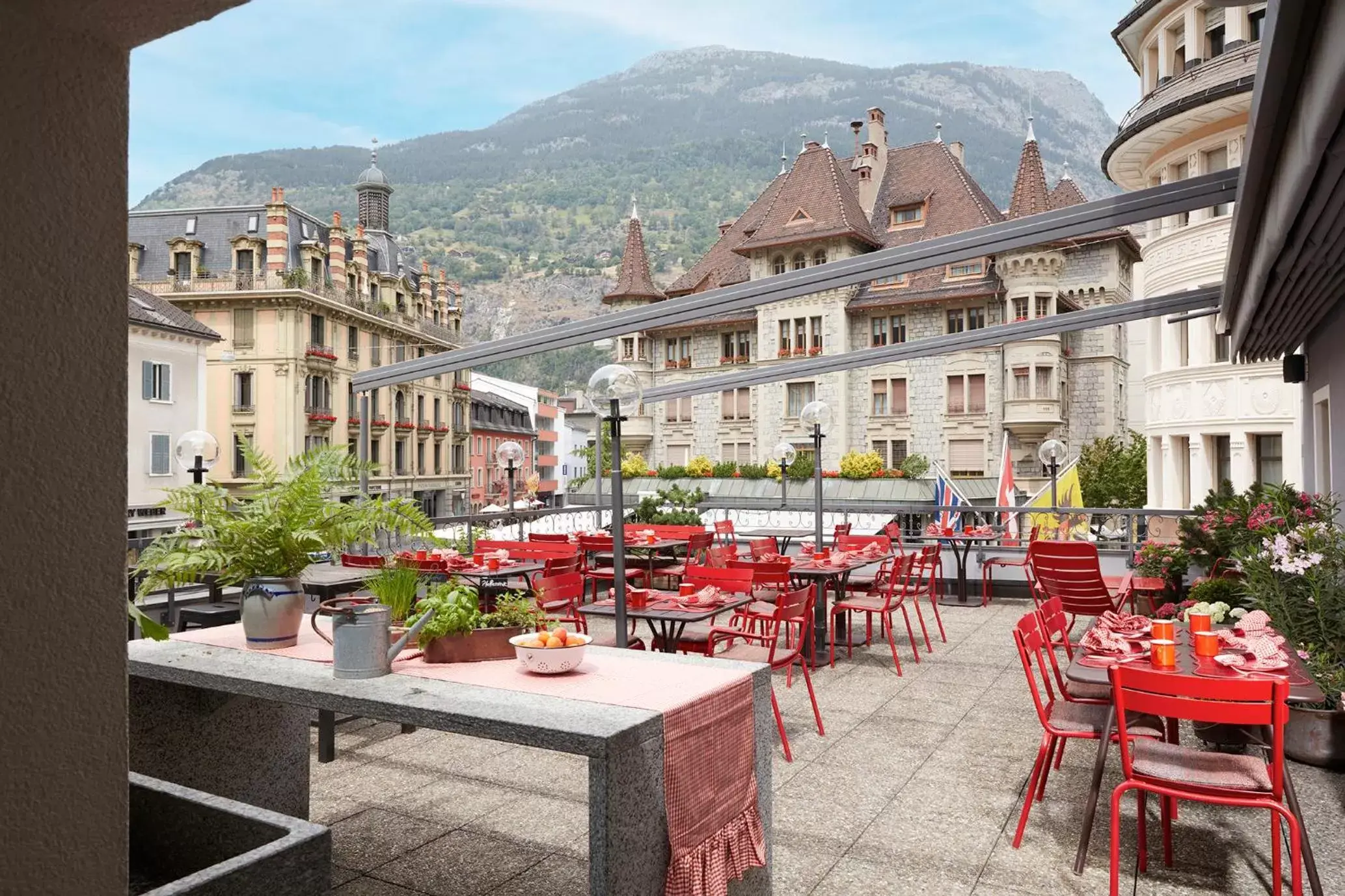 Balcony/Terrace in Hotel De Londres